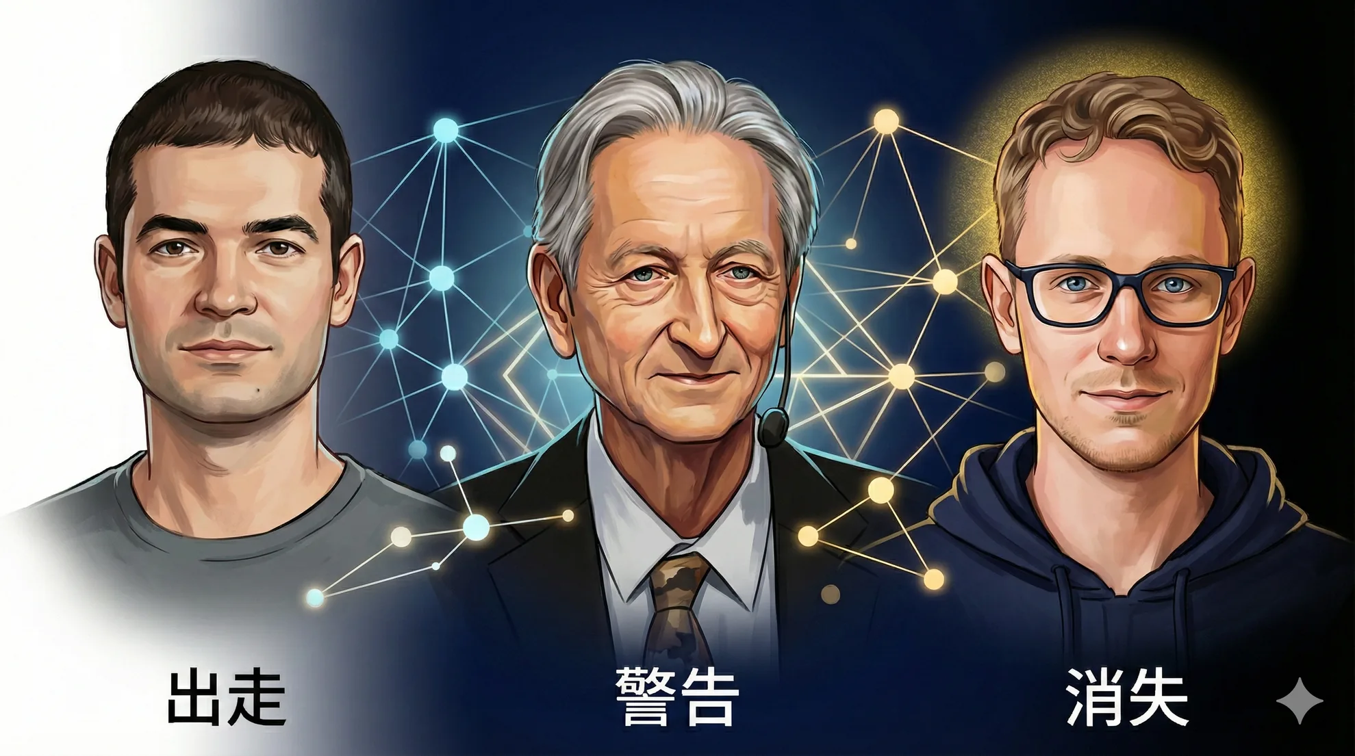 AlexNet 三位作者的命運分岔：消失、出走與諾貝爾獎