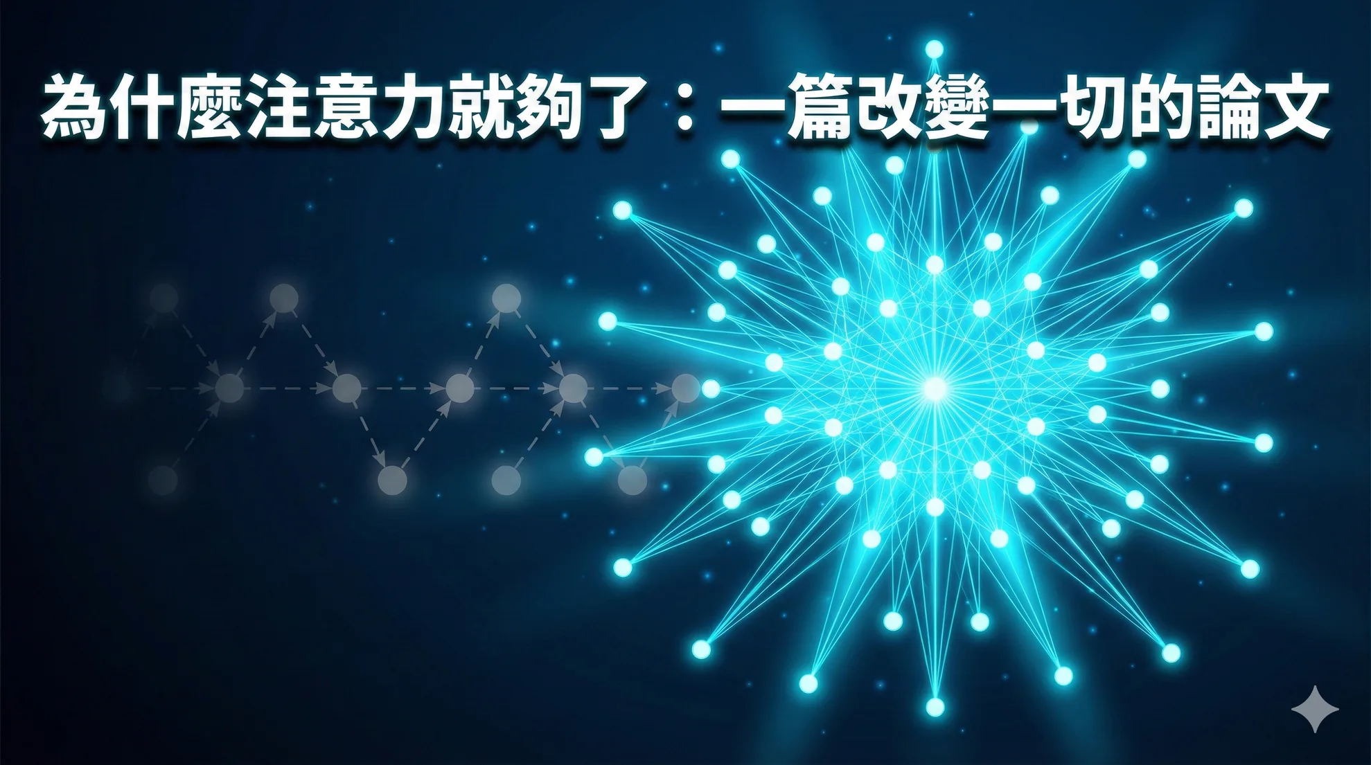 為什麼注意力就夠了:一篇改變一切的論文
