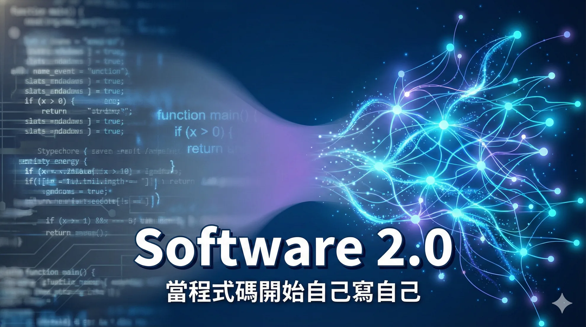 當程式碼開始自己寫自己：Andrej Karpathy 的 Software 2.0 宣言