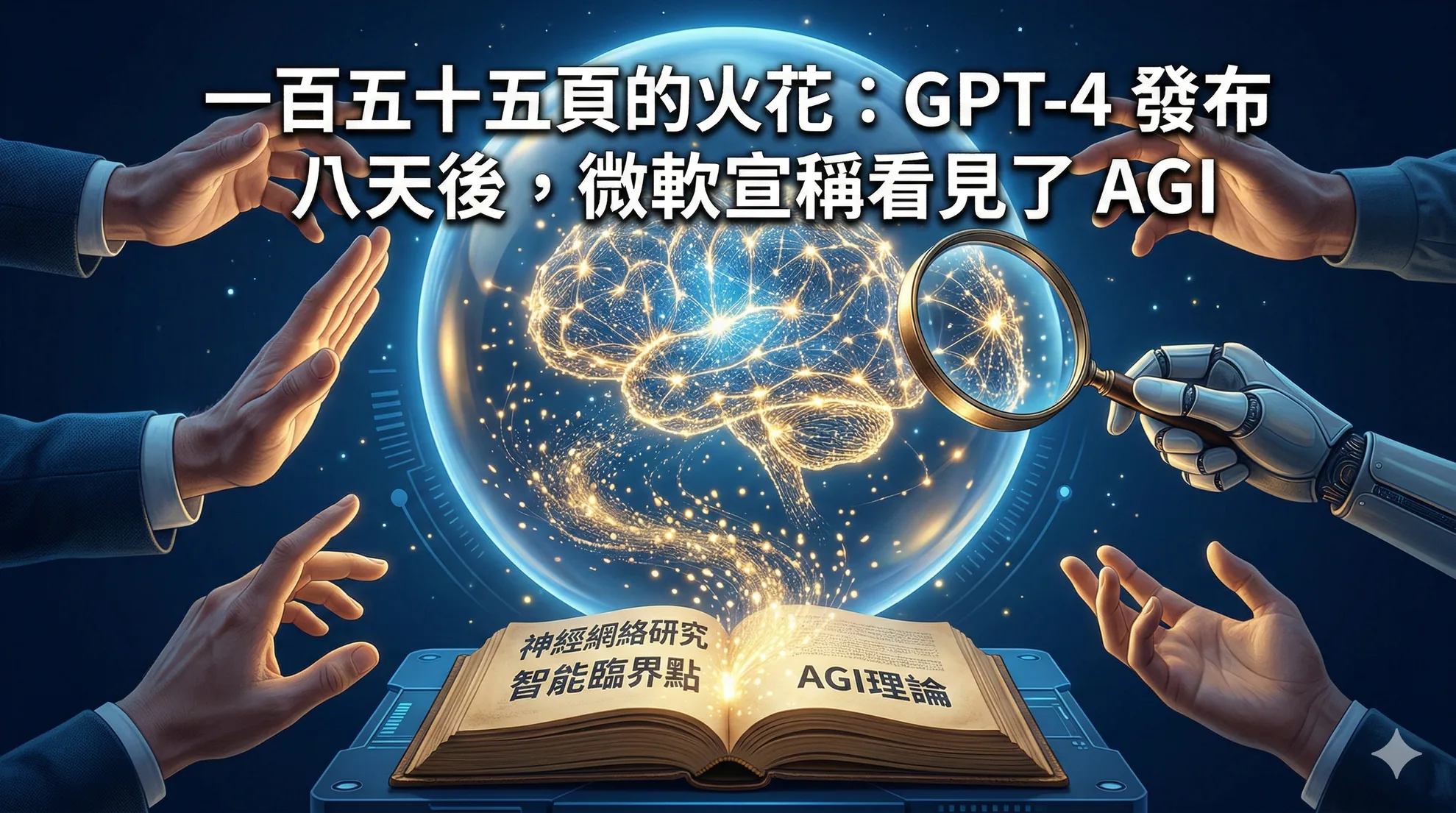 一百五十五頁的火花：GPT-4 發布八天後，微軟宣稱看見了 AGI