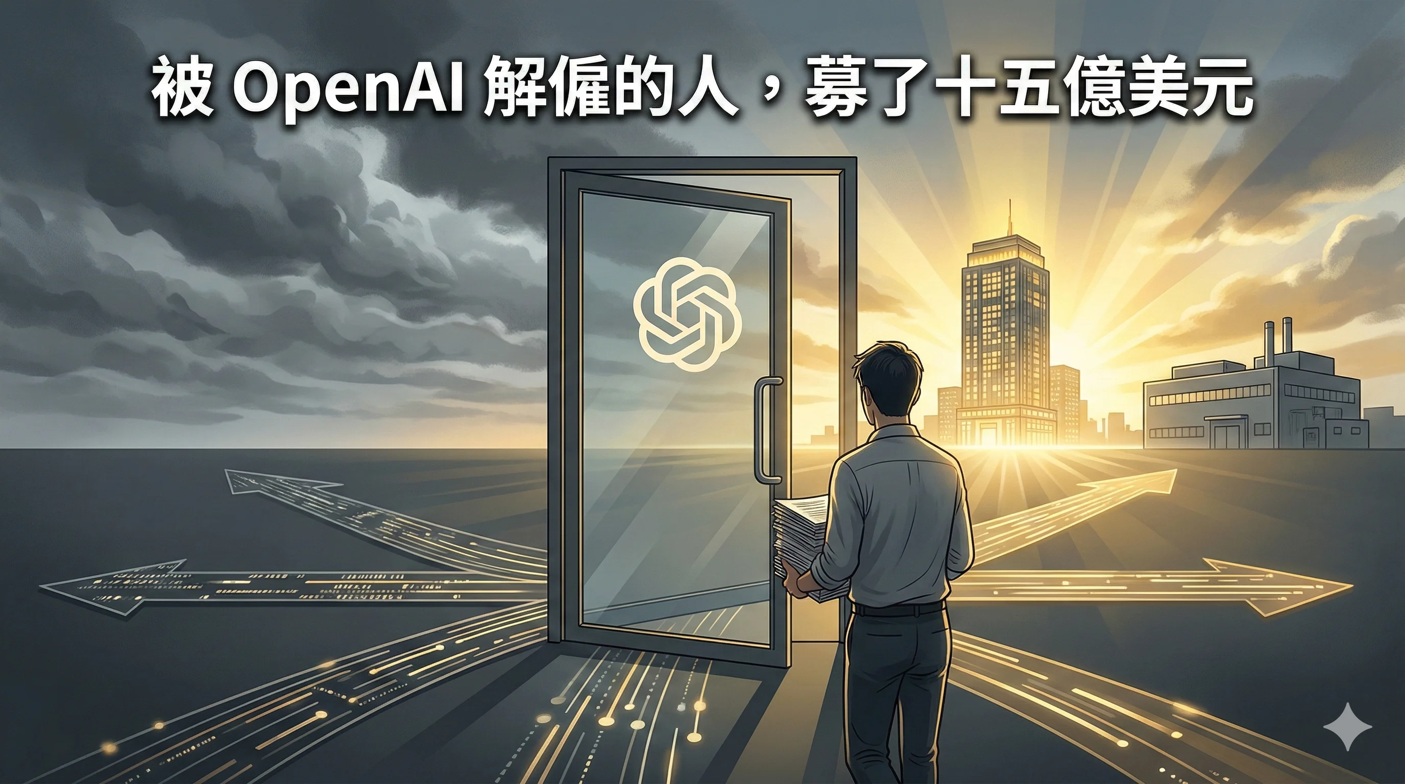 被 OpenAI 解僱的人，募了十五億美元