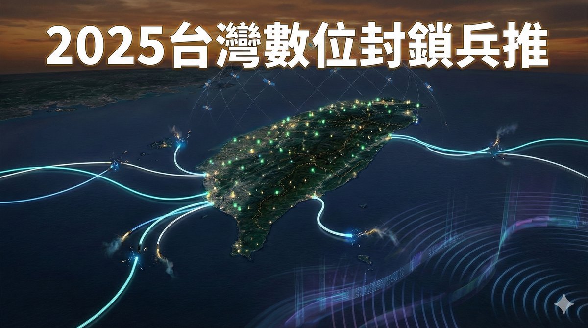 美國海軍戰爭學院研究揭示：台灣面臨數位封鎖時，通訊與能源韌性如何建立？