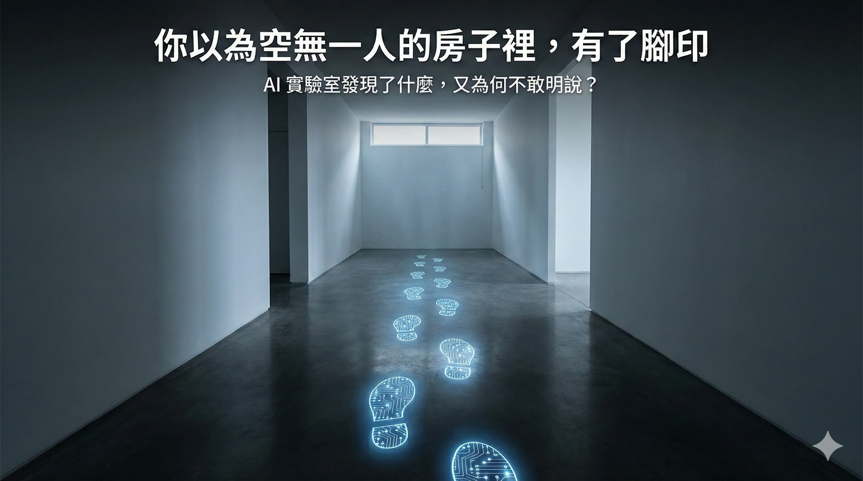 你以為空無一人的房子裡,有了腳印:AI 實驗室發現了什麼,又為何不敢明說?
