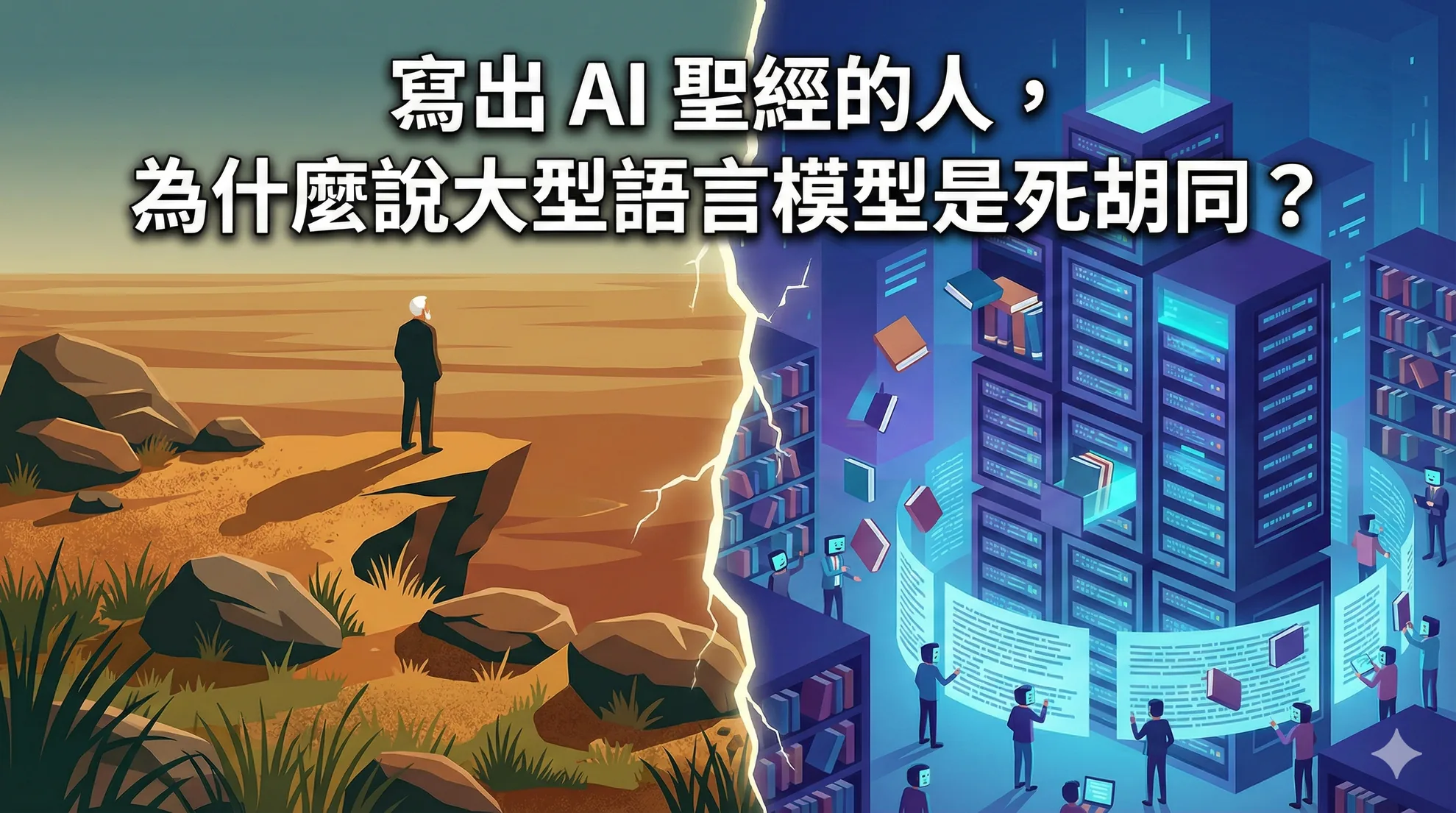 寫出 AI 聖經的人,為什麼說大型語言模型是死胡同?
