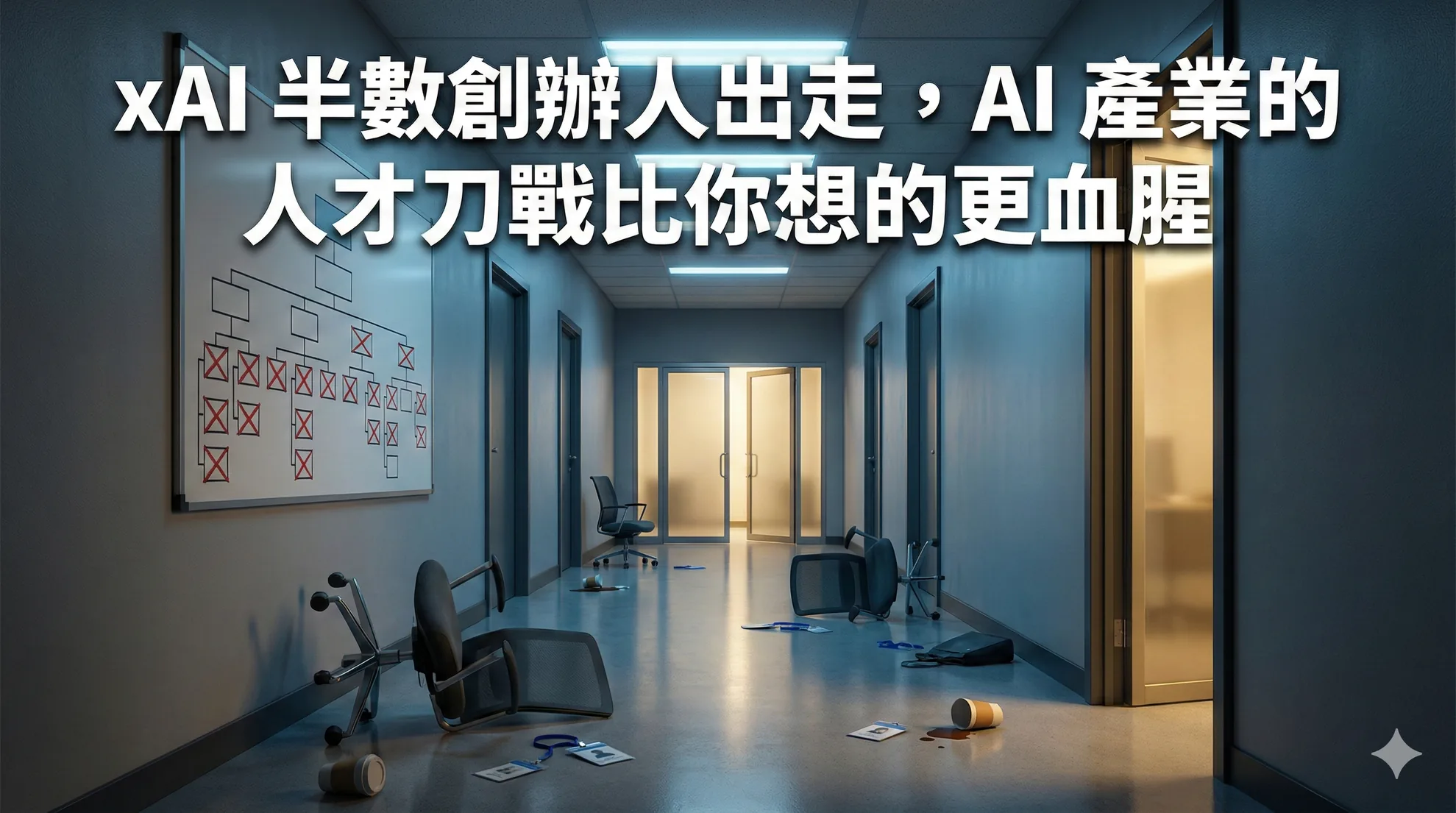 xAI 半數創辦人出走，AI 產業的人才刀戰比你想的更血腥