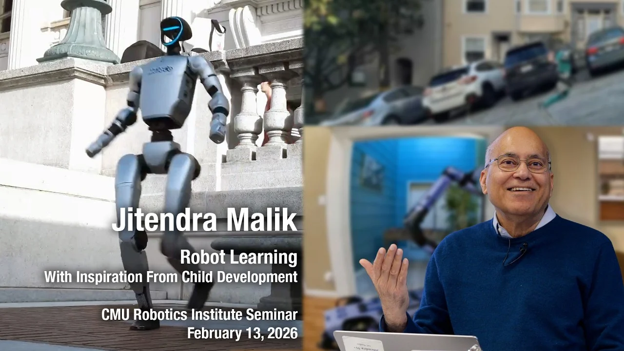 柏克萊教授 Jitendra Malik:別再迷信大型語言模型能解決機器人,跟五歲小孩學才是正途