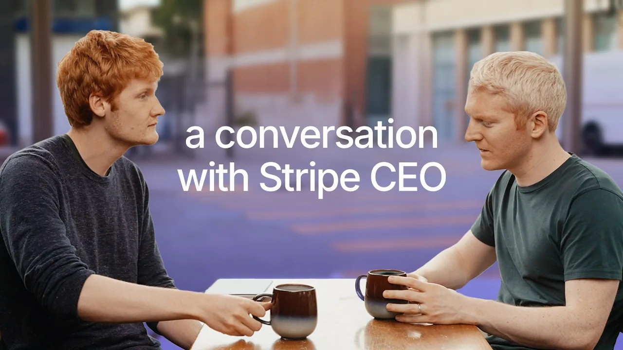 Stripe 執行長科里森：AI 還沒讓世界變快，但生物學可能正在