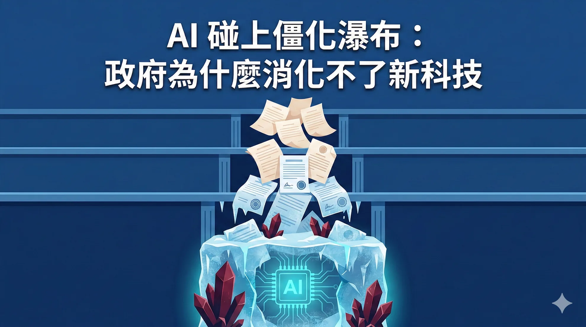 AI 碰上僵化瀑布:政府為什麼消化不了新科技