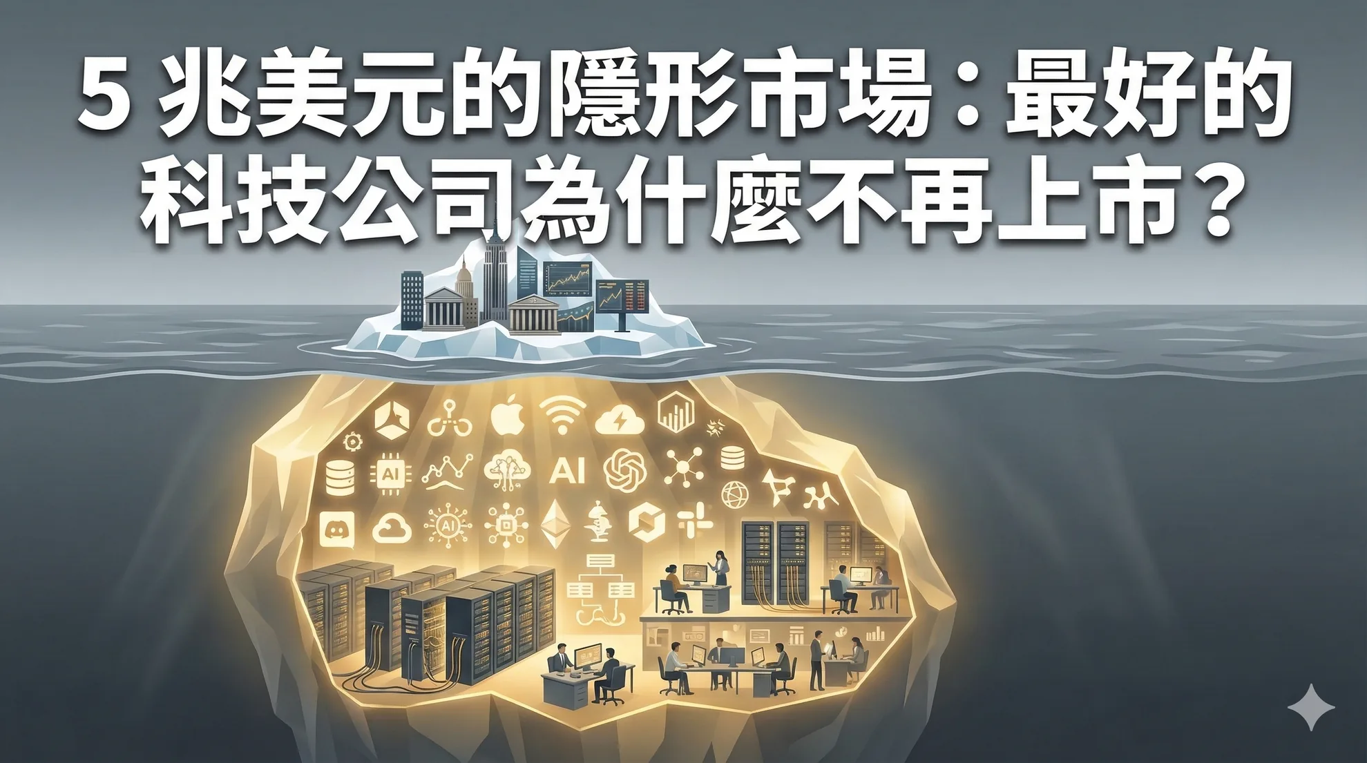 5 兆美元的隱形市場：最好的科技公司為什麼不再上市？