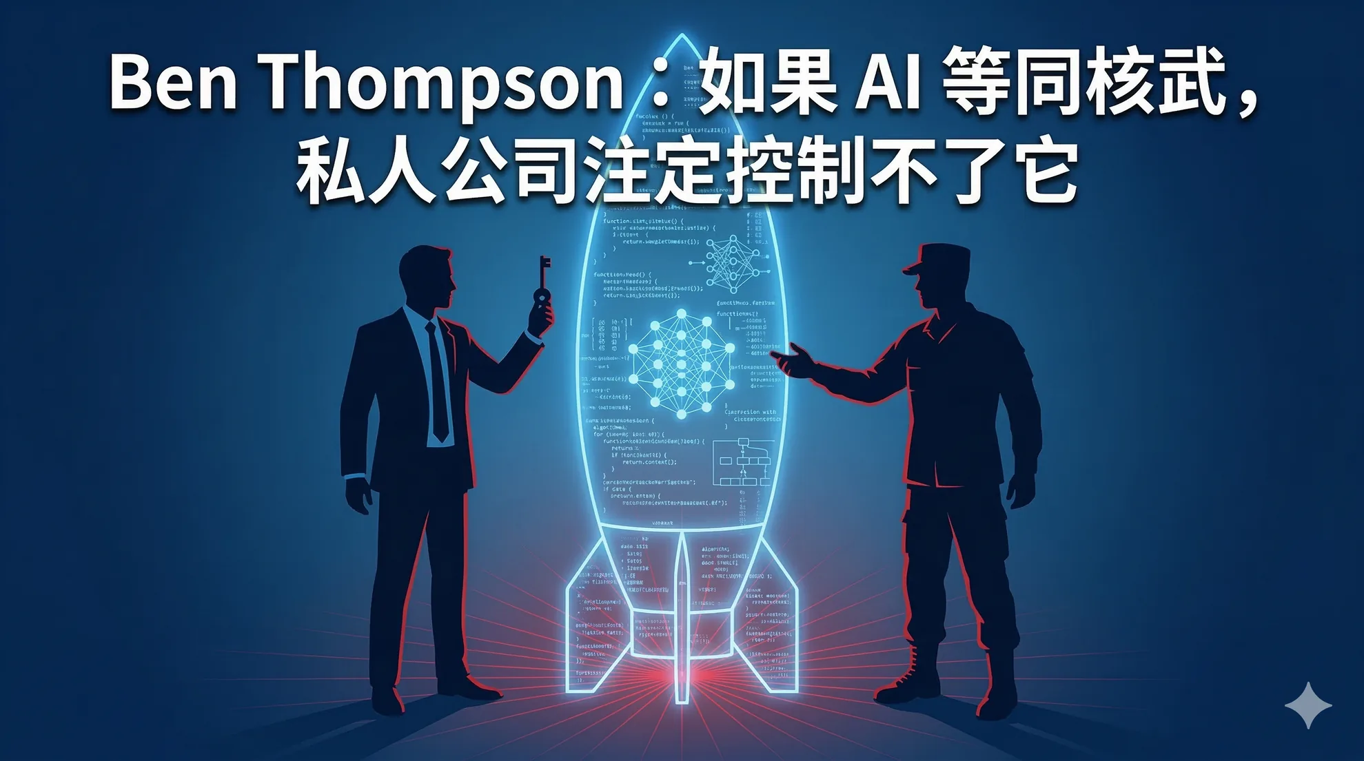 Ben Thompson:如果 AI 等同核武,私人公司注定控制不了它
