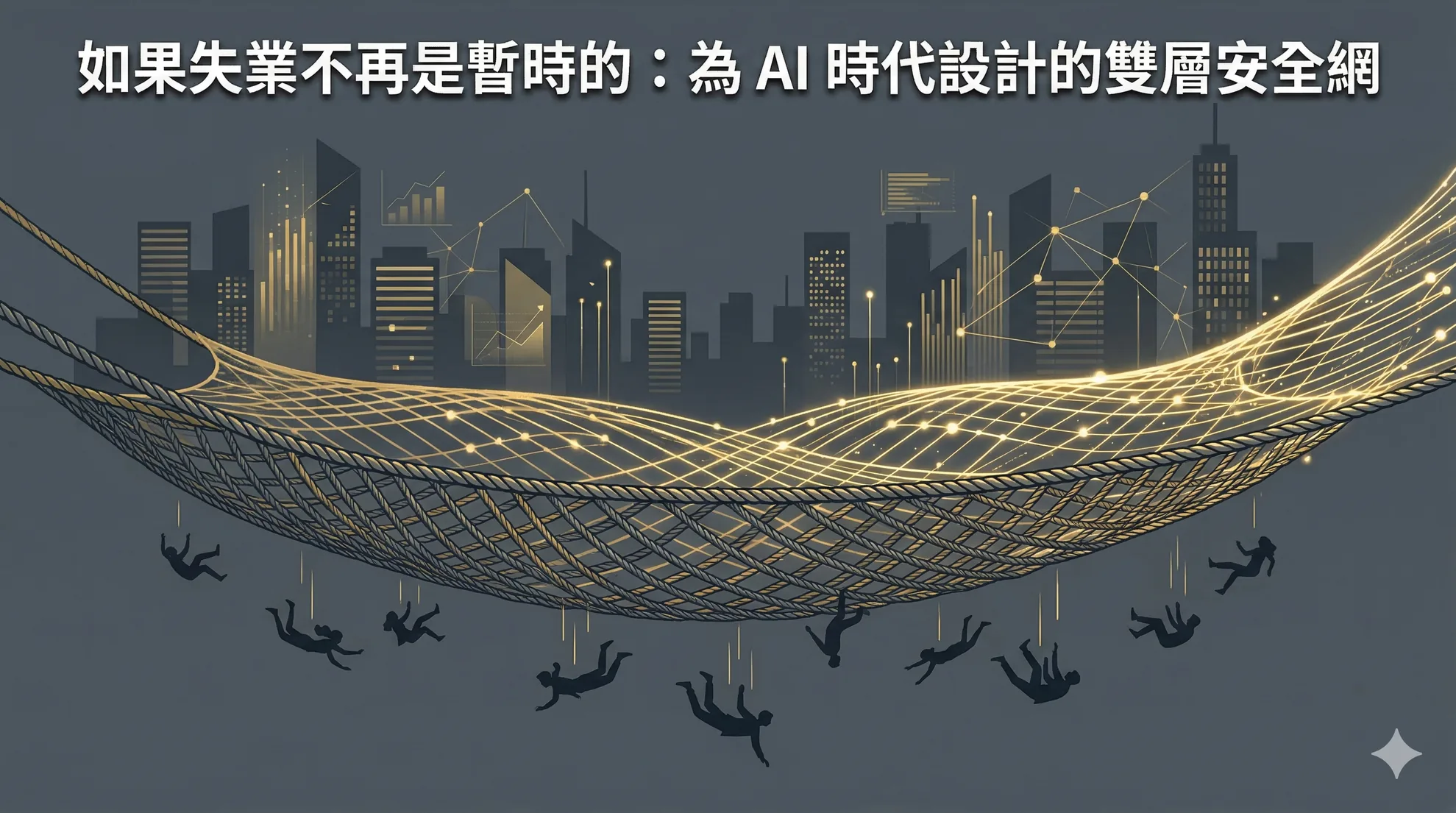如果失業不再是暫時的：為 AI 時代設計的雙層安全網