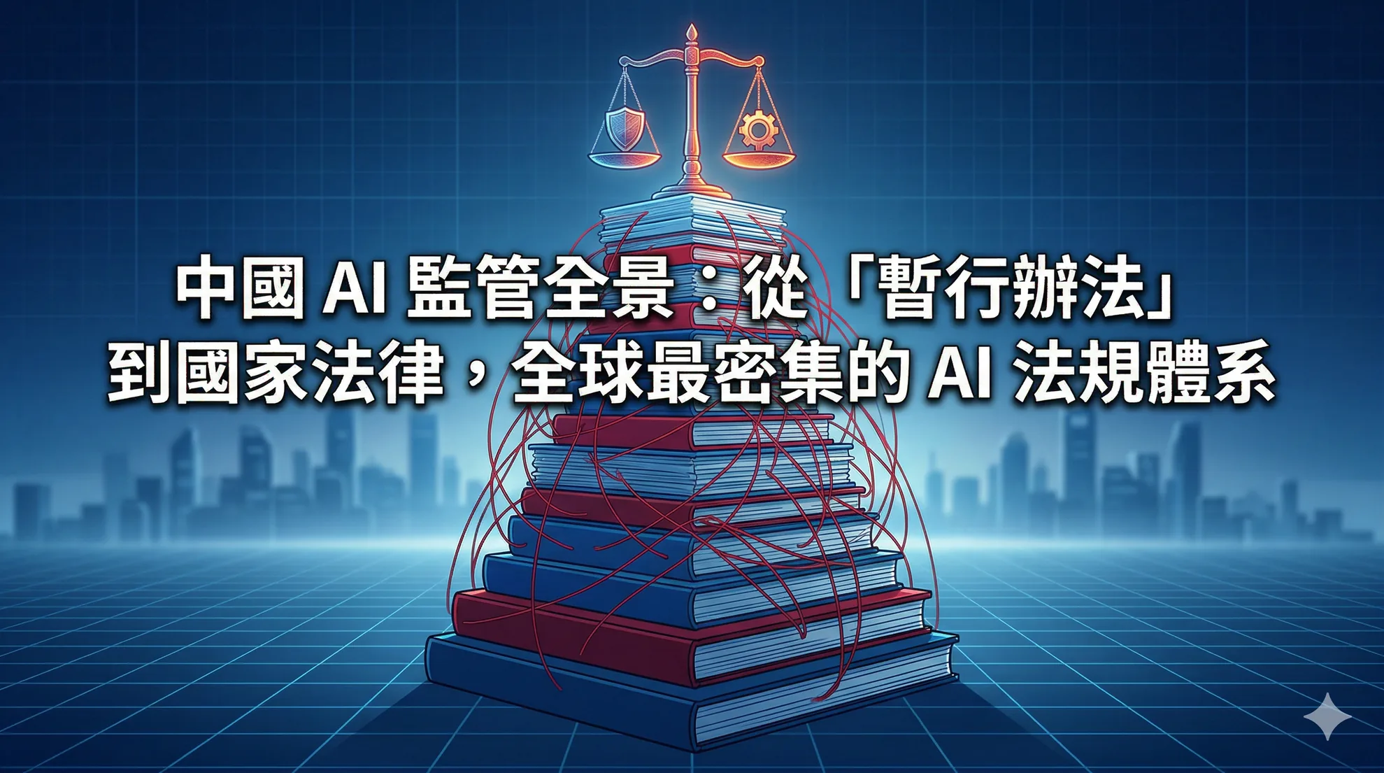 中國 AI 監管政策 2026:六層法規體系全解析,全球最密集的 AI 法規版圖