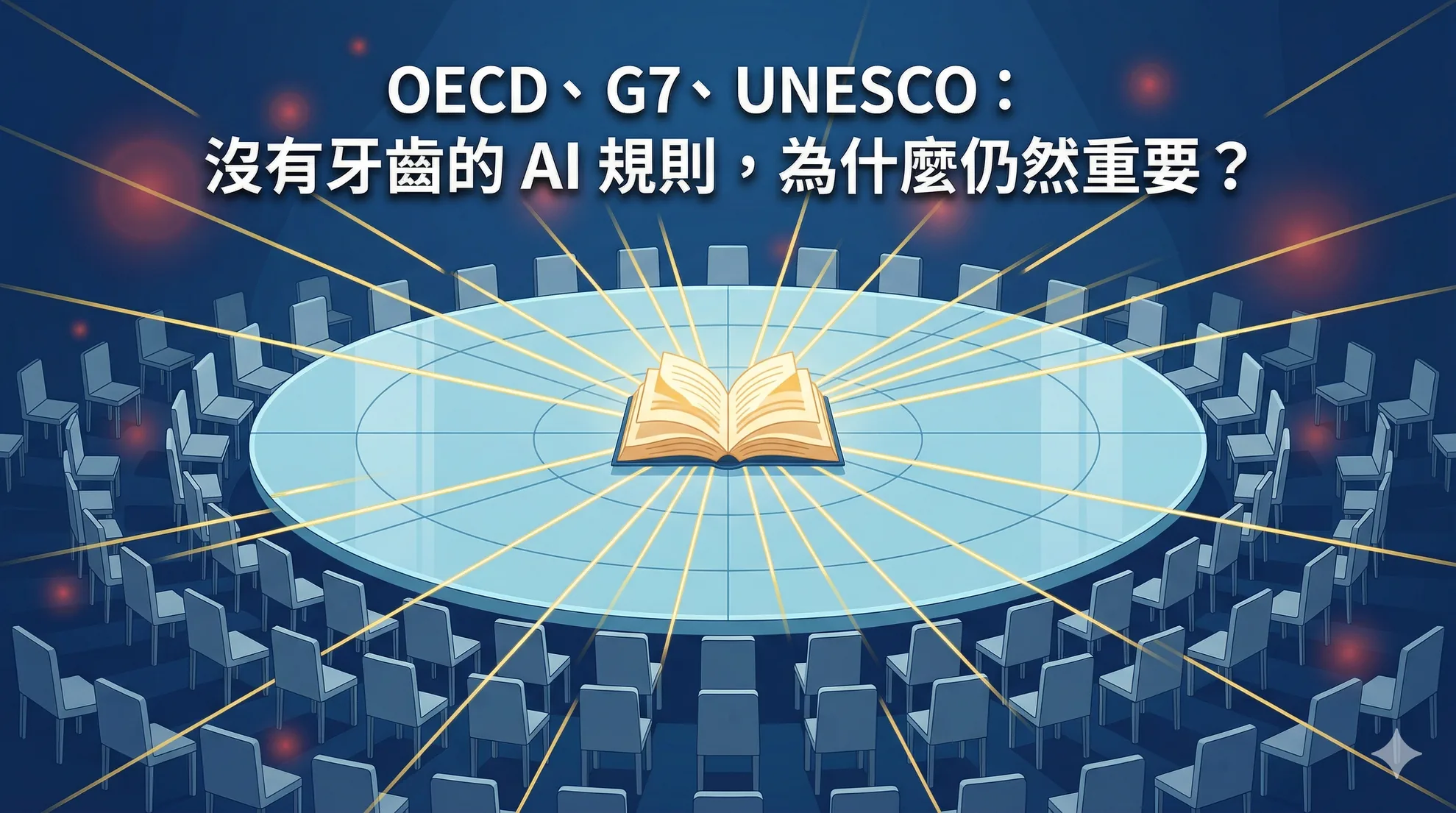 OECD、G7、UNESCO:沒有牙齒的 AI 規則,為什麼仍然重要?