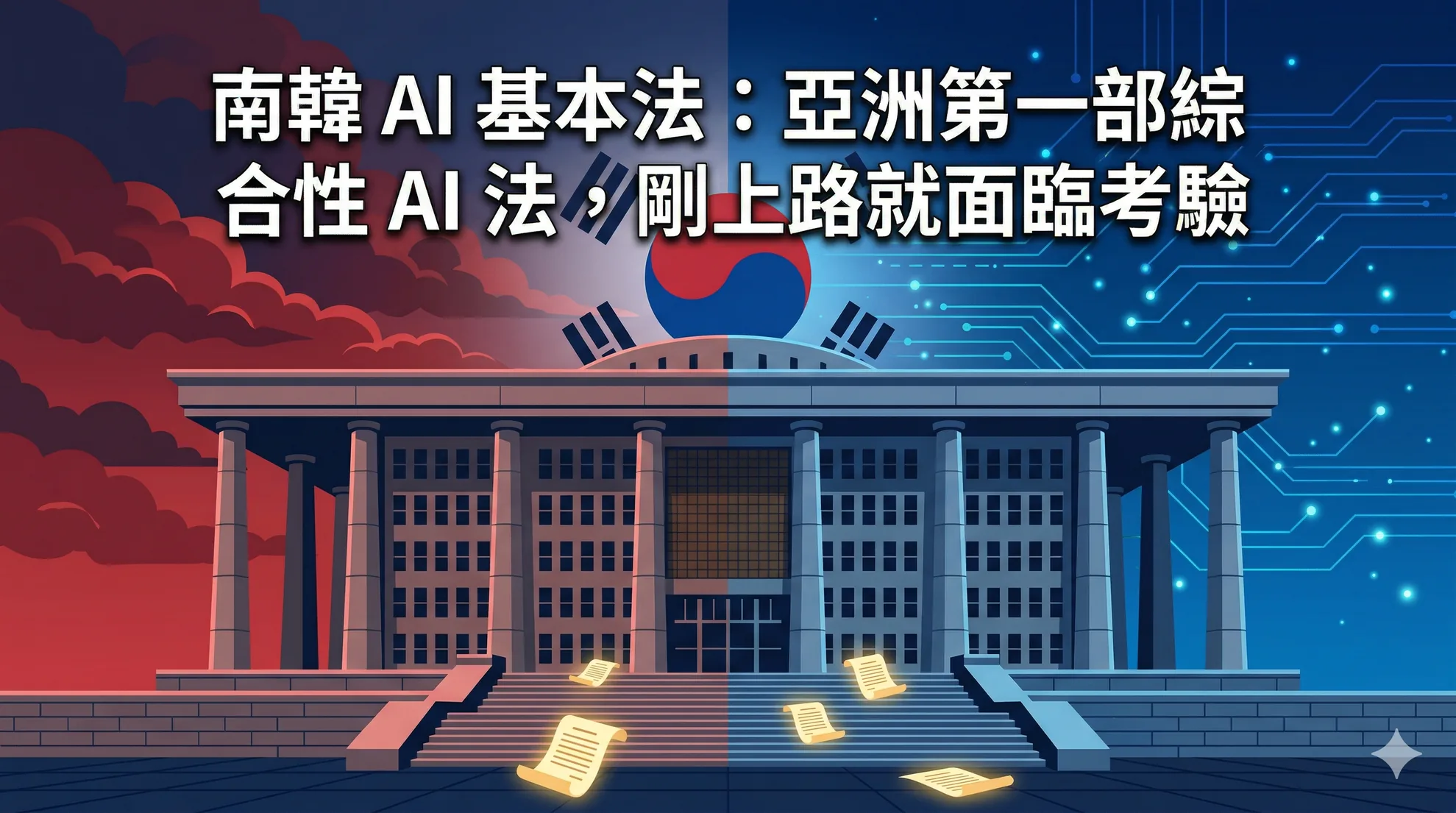 南韓 AI 基本法:亞洲第一部綜合性 AI 法,剛上路就面臨考驗