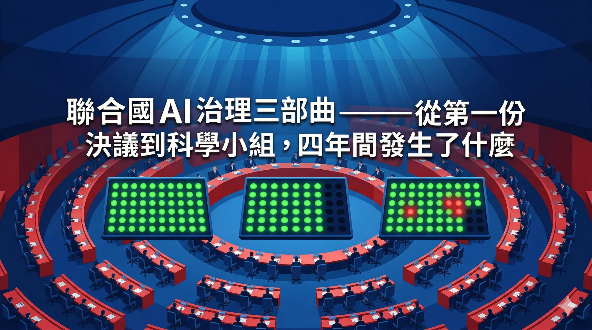 聯合國 AI 治理三部曲——從第一份決議到科學小組,四年間發生了什麼