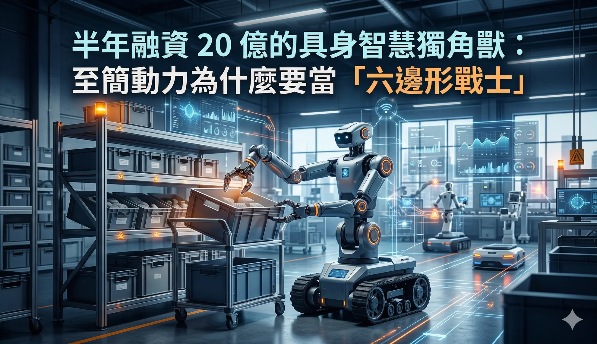 半年融資 20 億的具身智慧獨角獸：至簡動力為什麼要當「六邊形戰士」