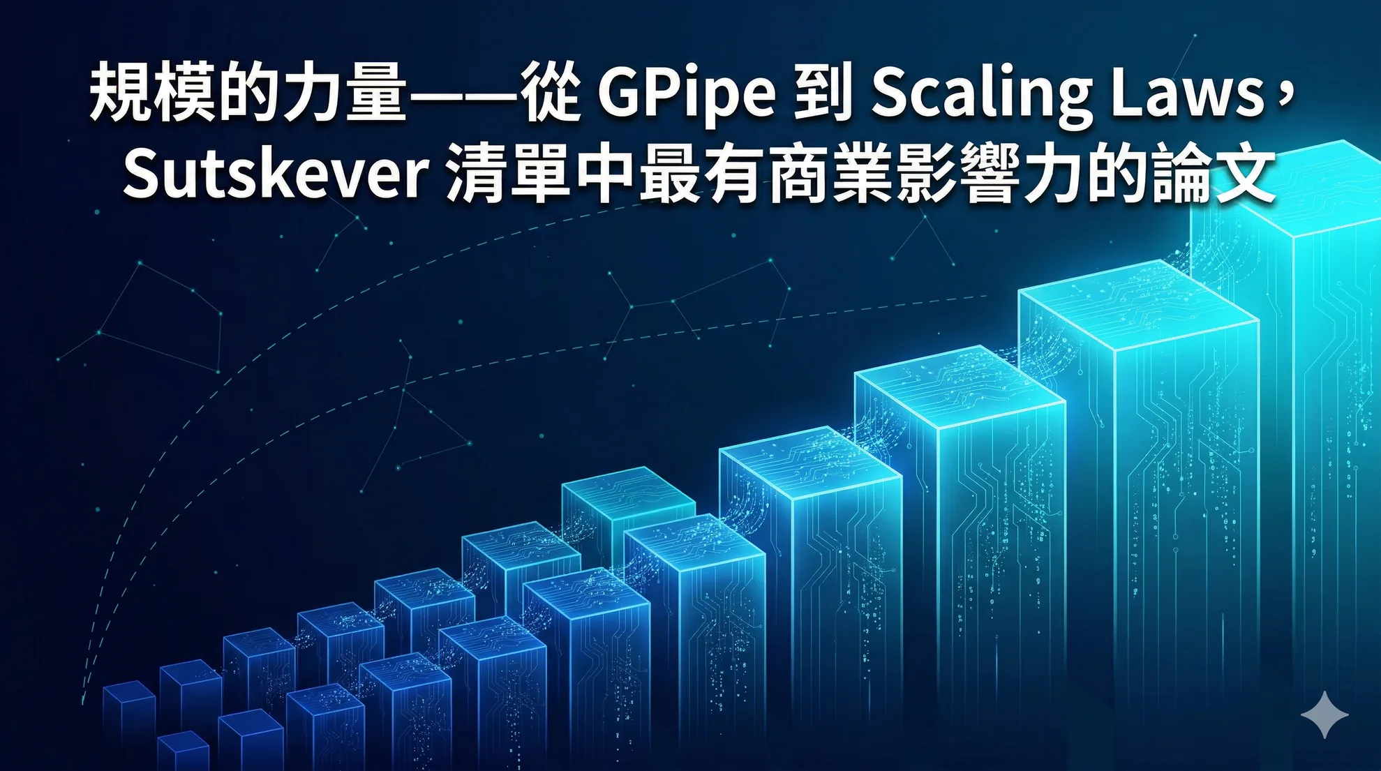 規模的力量——從 GPipe 到 Scaling Laws,Sutskever 清單中最有商業影響力的論文