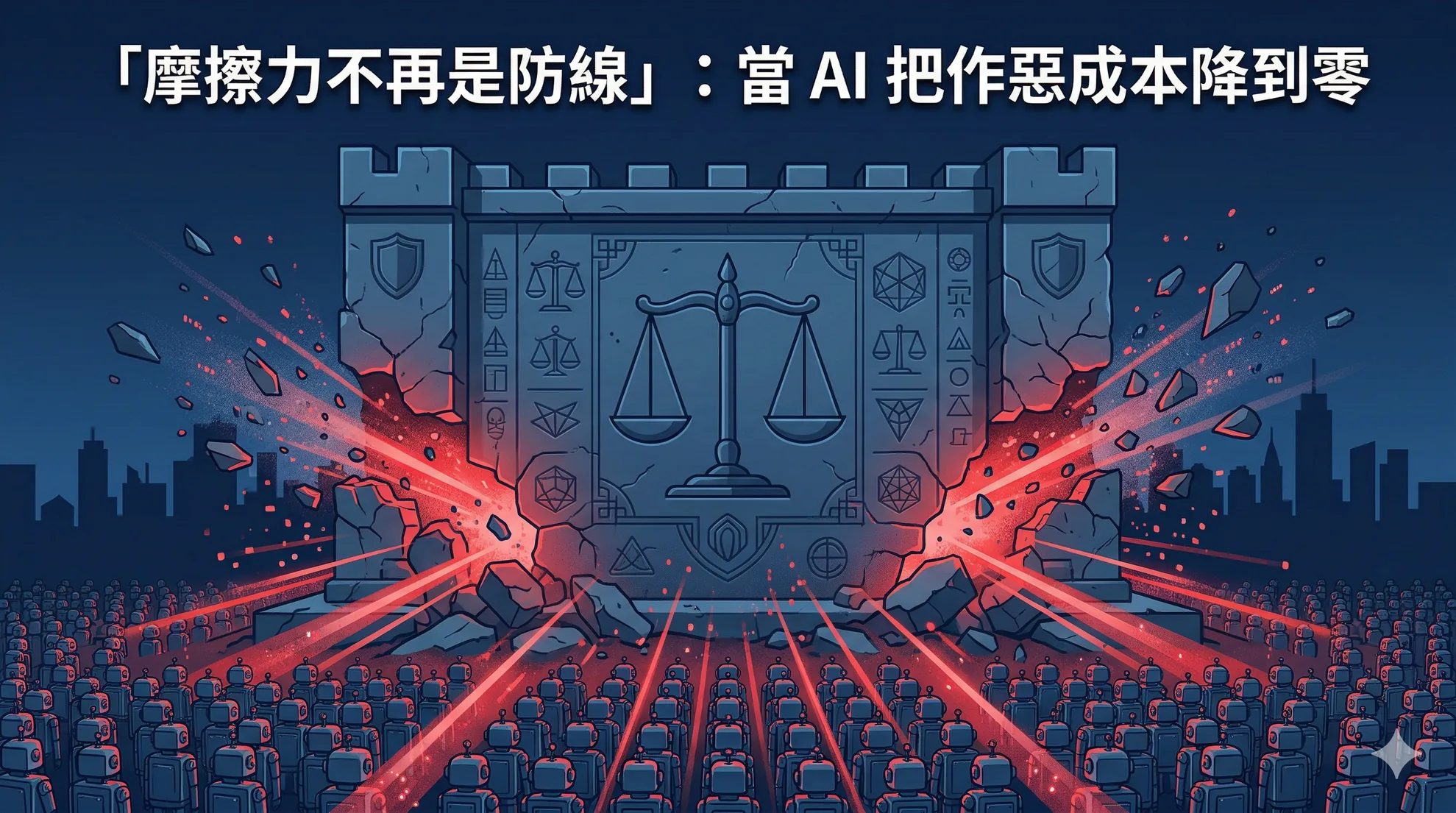 「摩擦力不再是防線」:當 AI 把作惡成本降到零