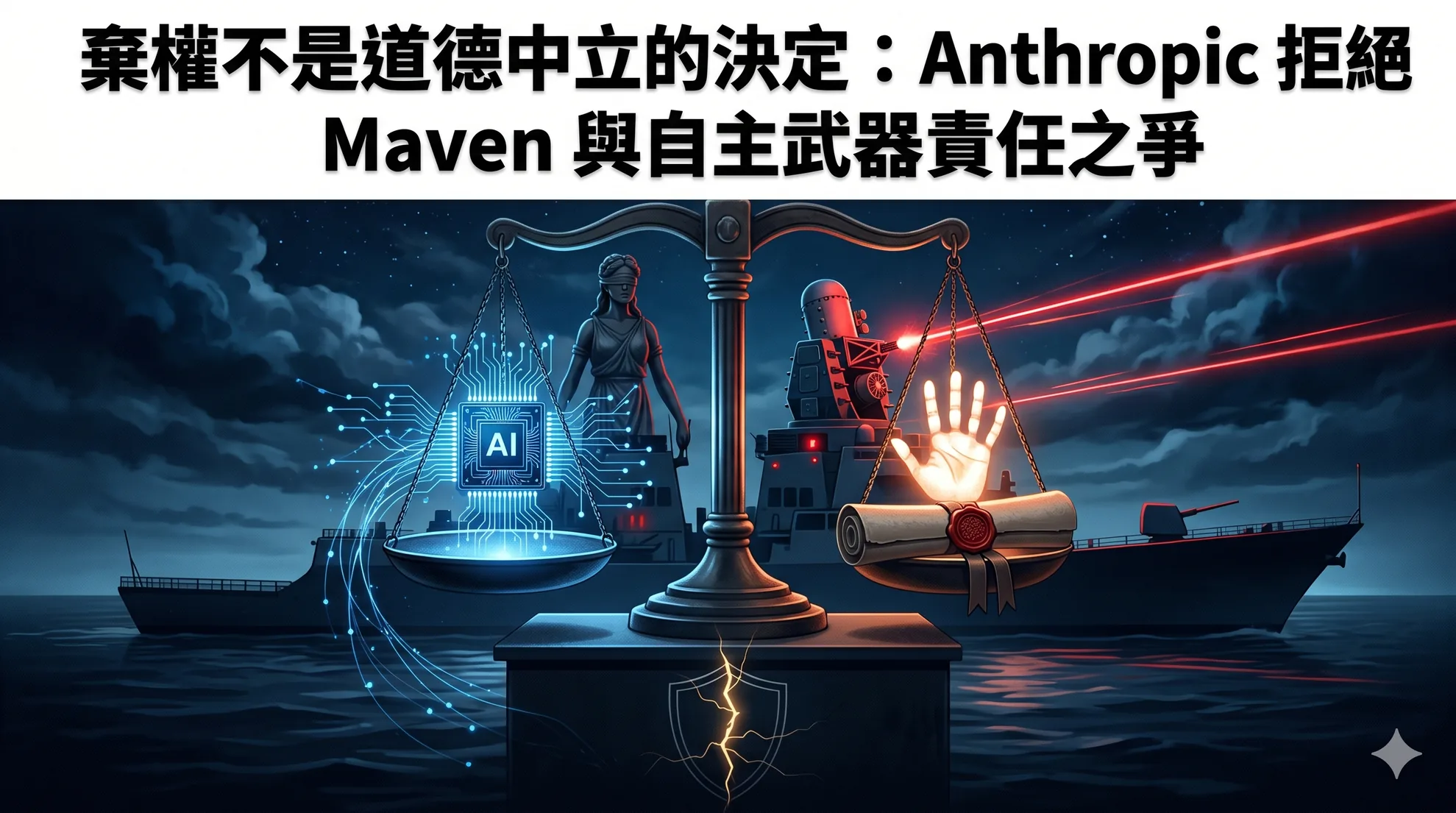 「棄權不是道德中立的決定」:Anthropic 拒絕 Maven 與自主武器責任之爭