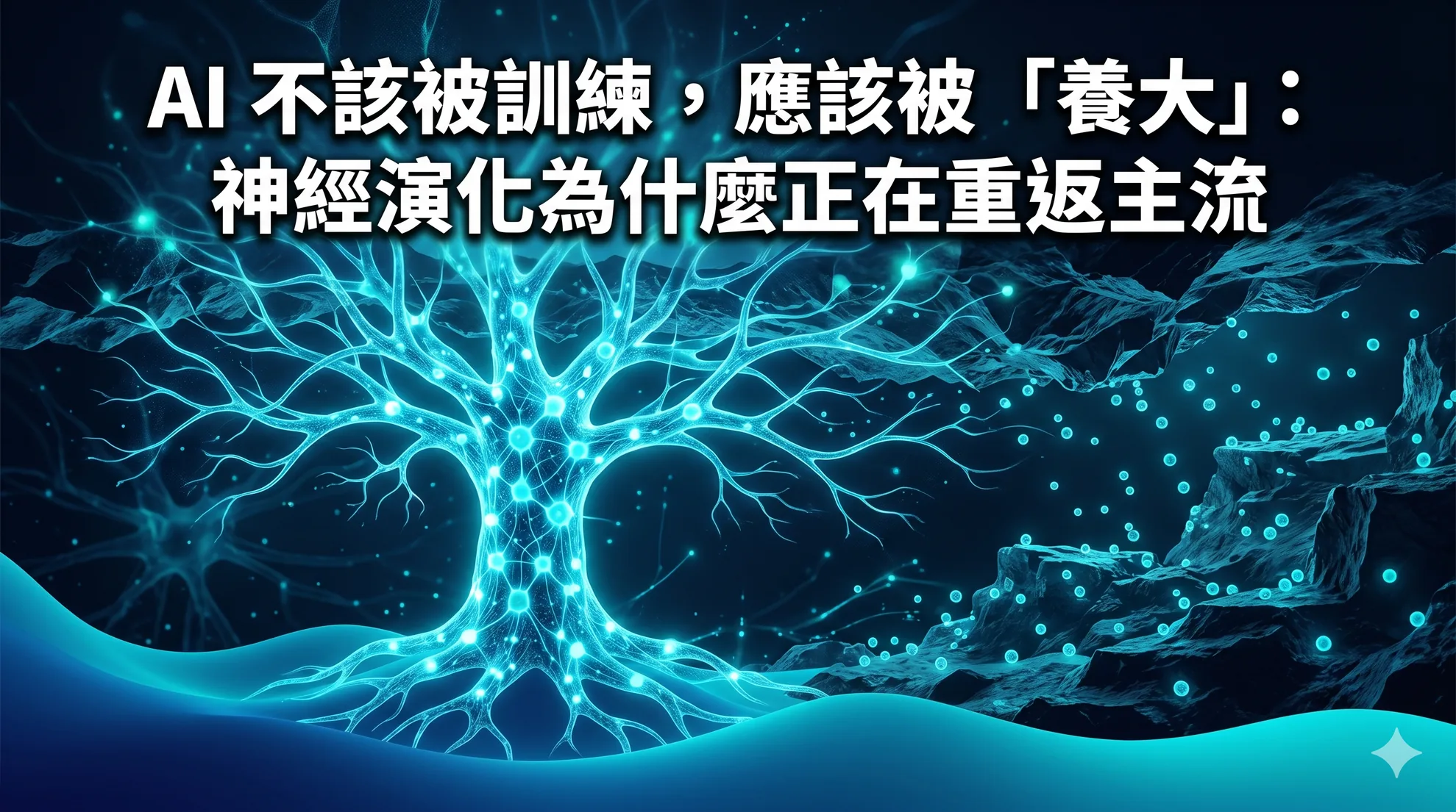 AI 不該被訓練,應該被「養大」:神經演化為什麼正在重返主流