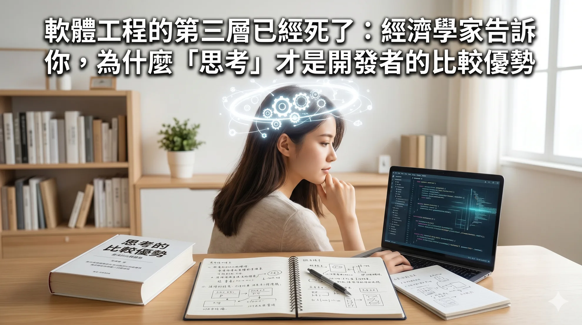 軟體工程的第三層已經死了：經濟學家告訴你，為什麼「思考」才是開發者的比較優勢