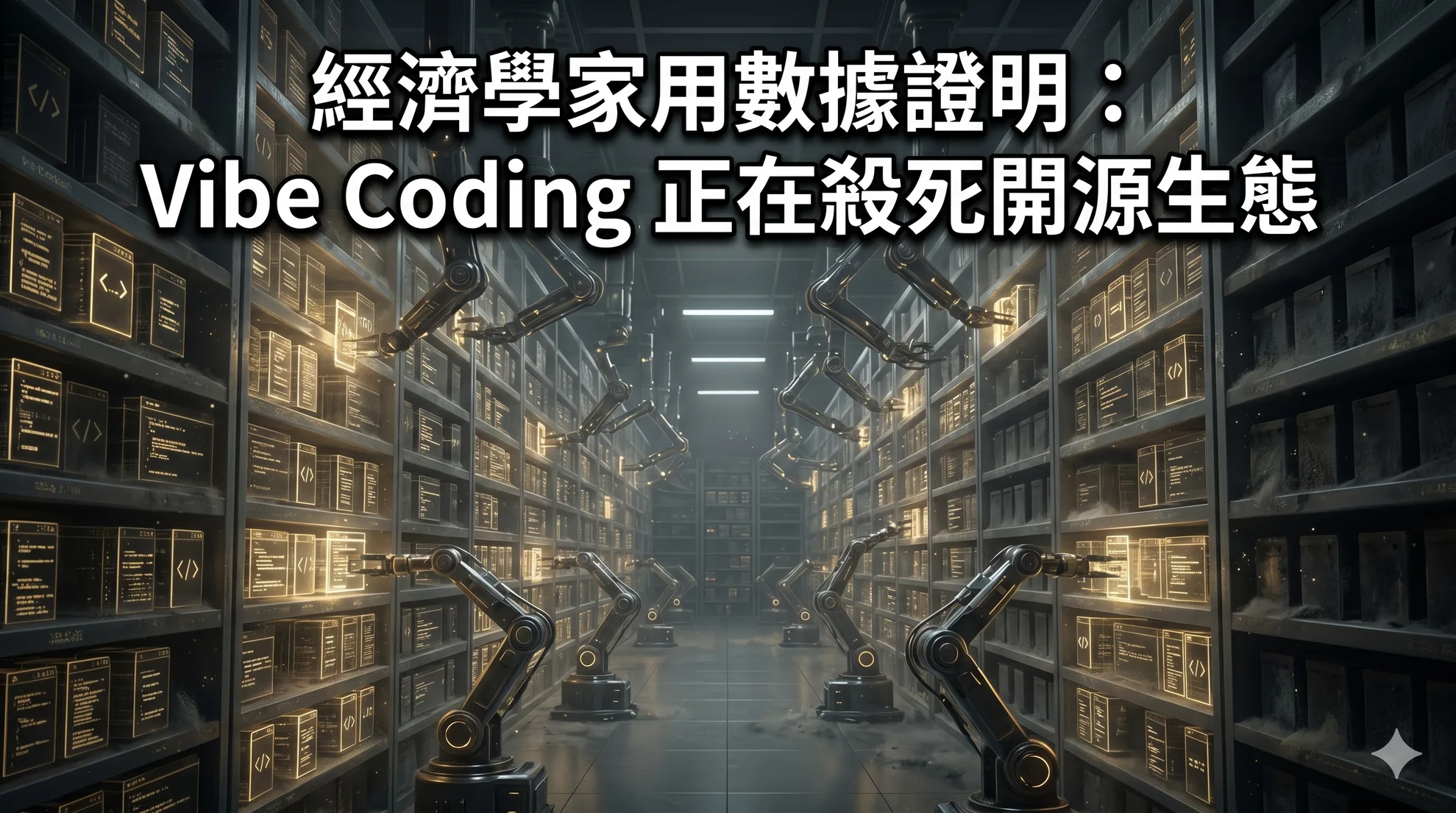 經濟學家用數據證明：Vibe Coding 正在殺死開源生態