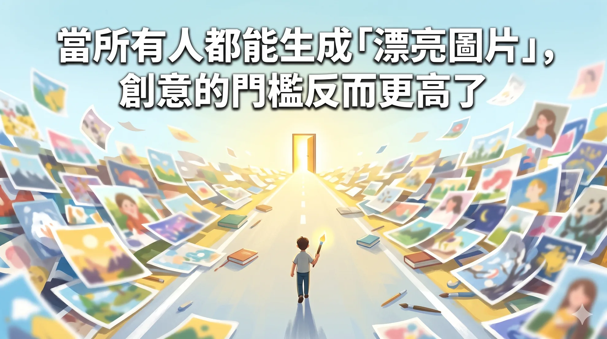 當所有人都能生成「漂亮圖片」，創意的門檻反而更高了