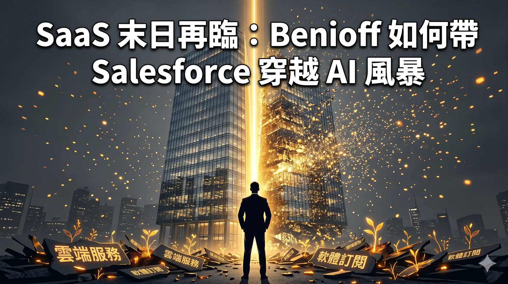 SaaS 末日再臨：Benioff 如何帶 Salesforce 穿越 AI 風暴