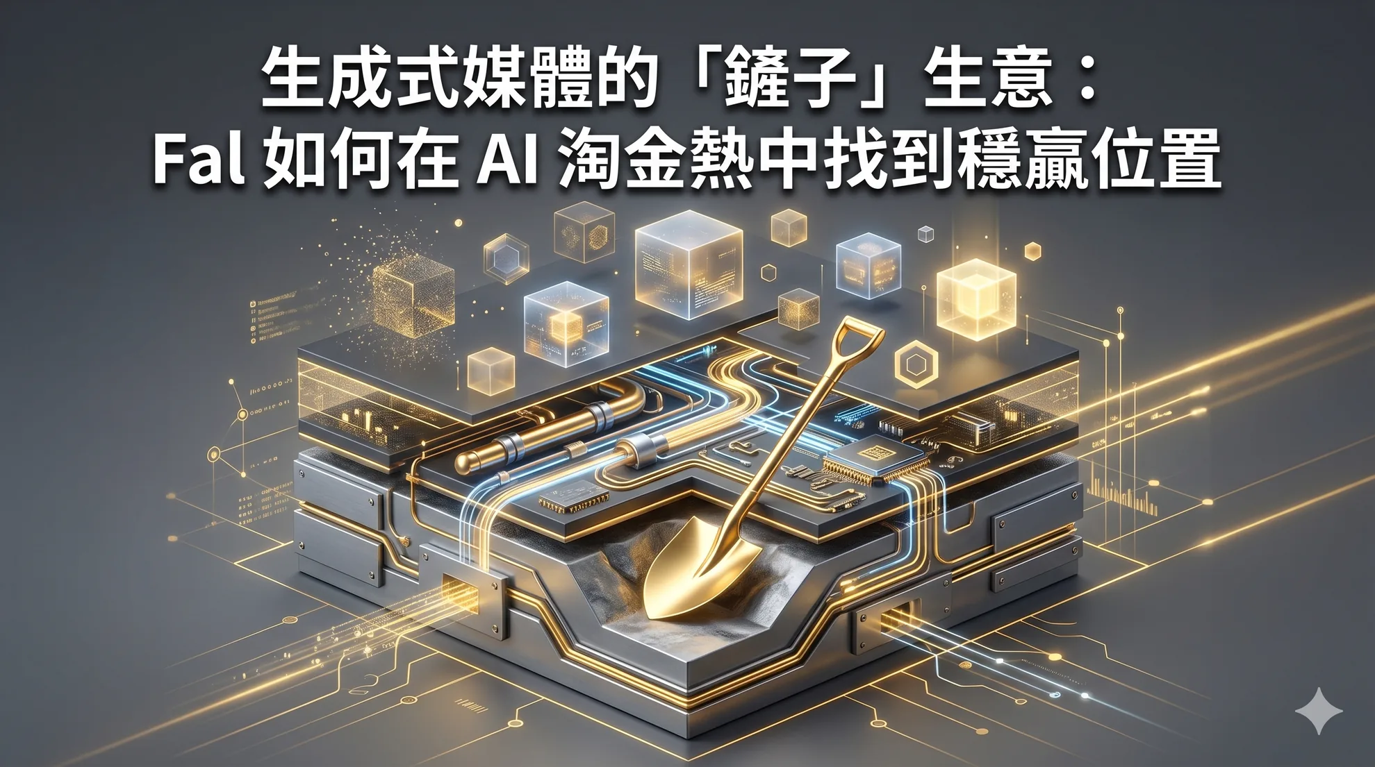 生成式媒體的「鏟子」生意：Fal 如何在 AI 淘金熱中找到穩贏位置