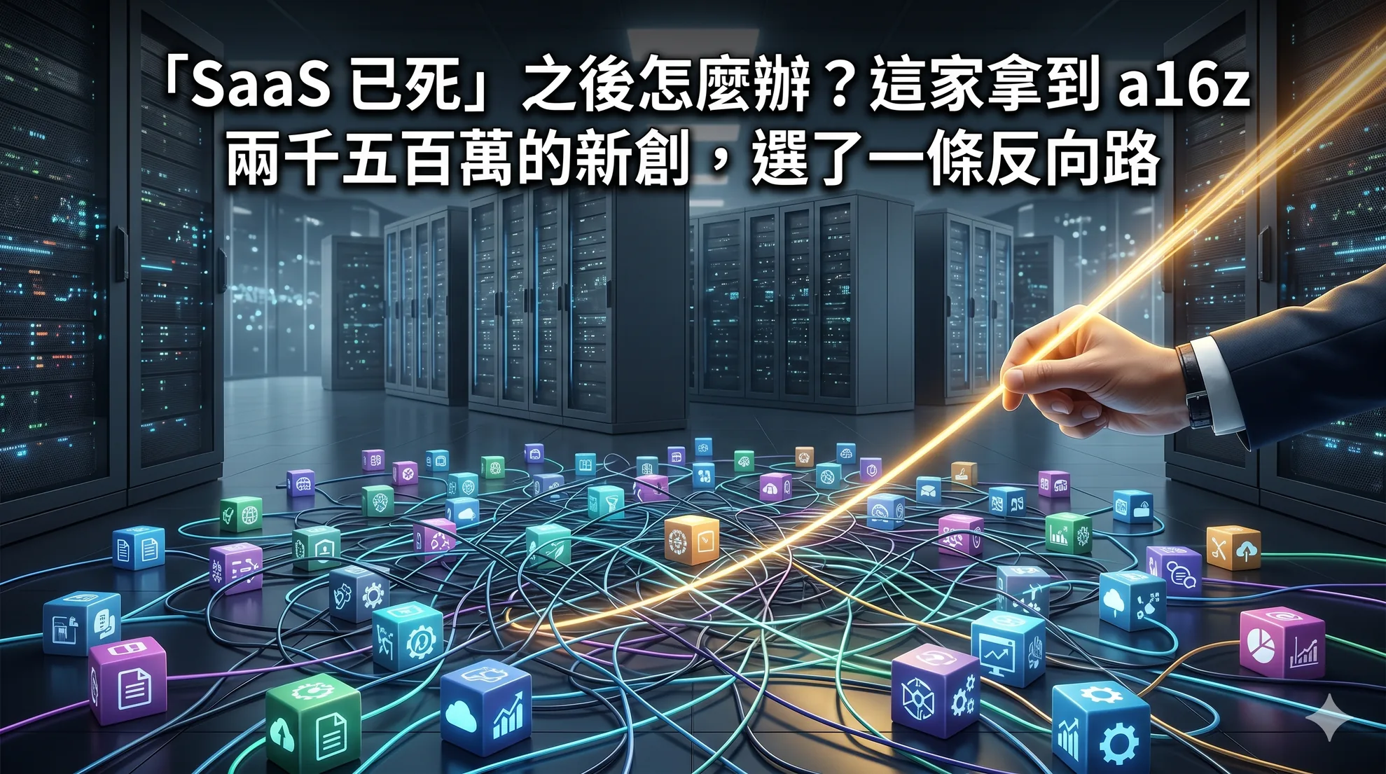 「SaaS 已死」之後怎麼辦？這家拿到 a16z 兩千五百萬的新創，選了一條反向路