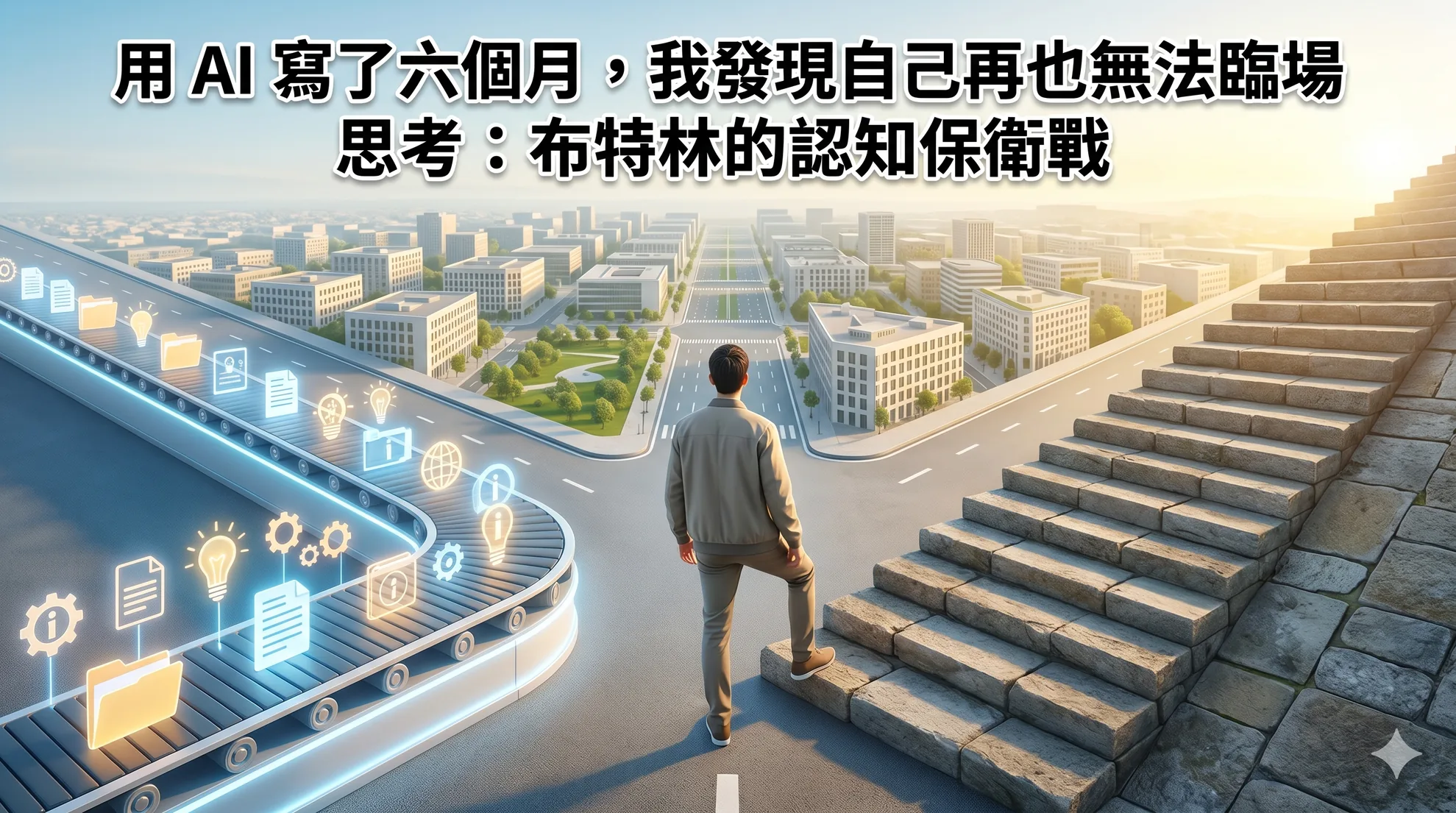 「用 AI 寫了六個月，我發現自己再也無法臨場思考」：布特林的認知保衛戰
