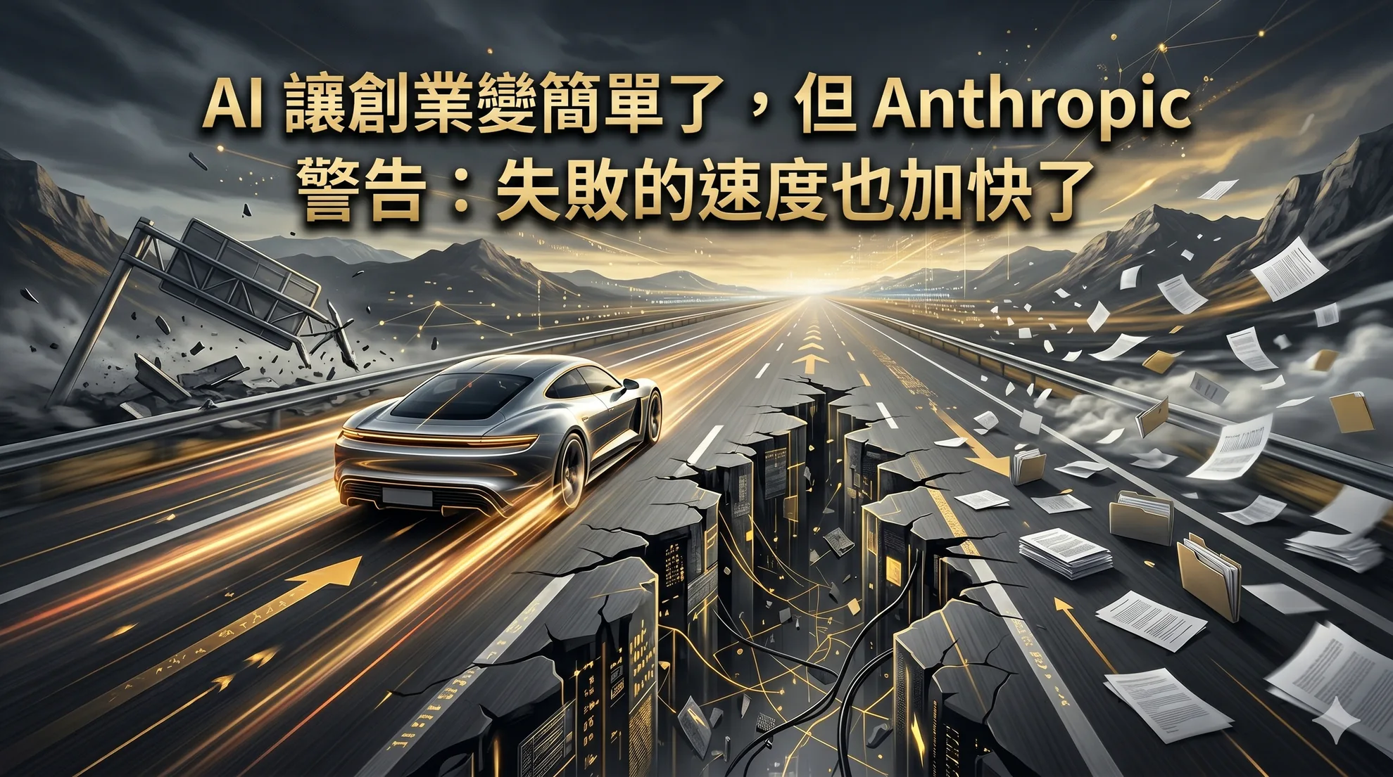 AI 讓創業變簡單了，但 Anthropic 警告：失敗的速度也加快了