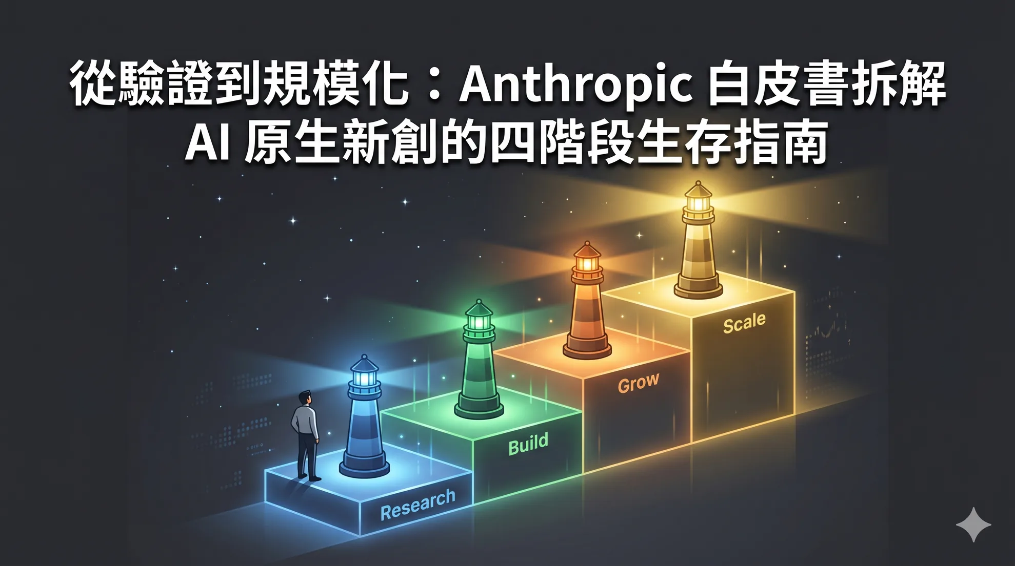 從驗證到規模化：Anthropic 白皮書拆解 AI 原生新創的四階段生存指南