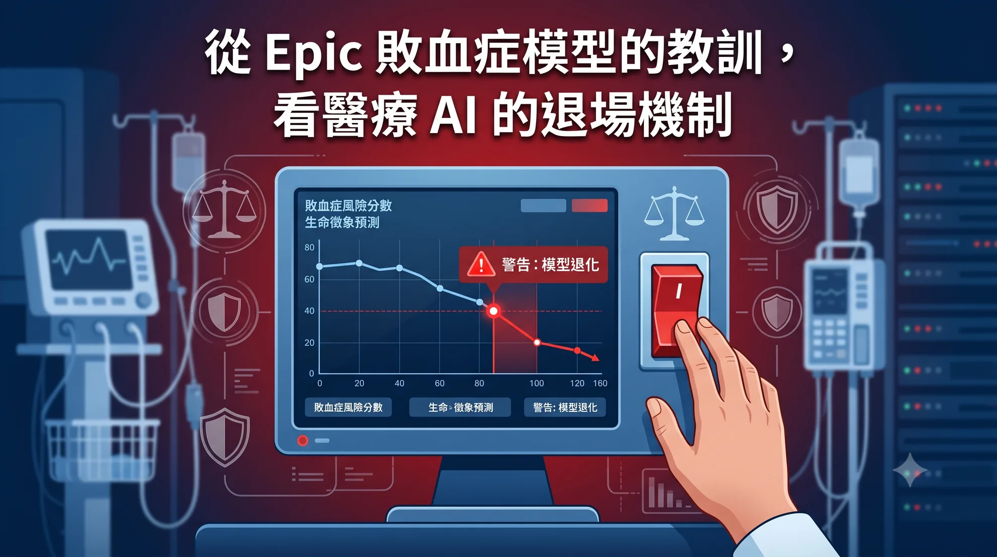 從 Epic 敗血症模型的教訓,看醫療 AI 的退場機制