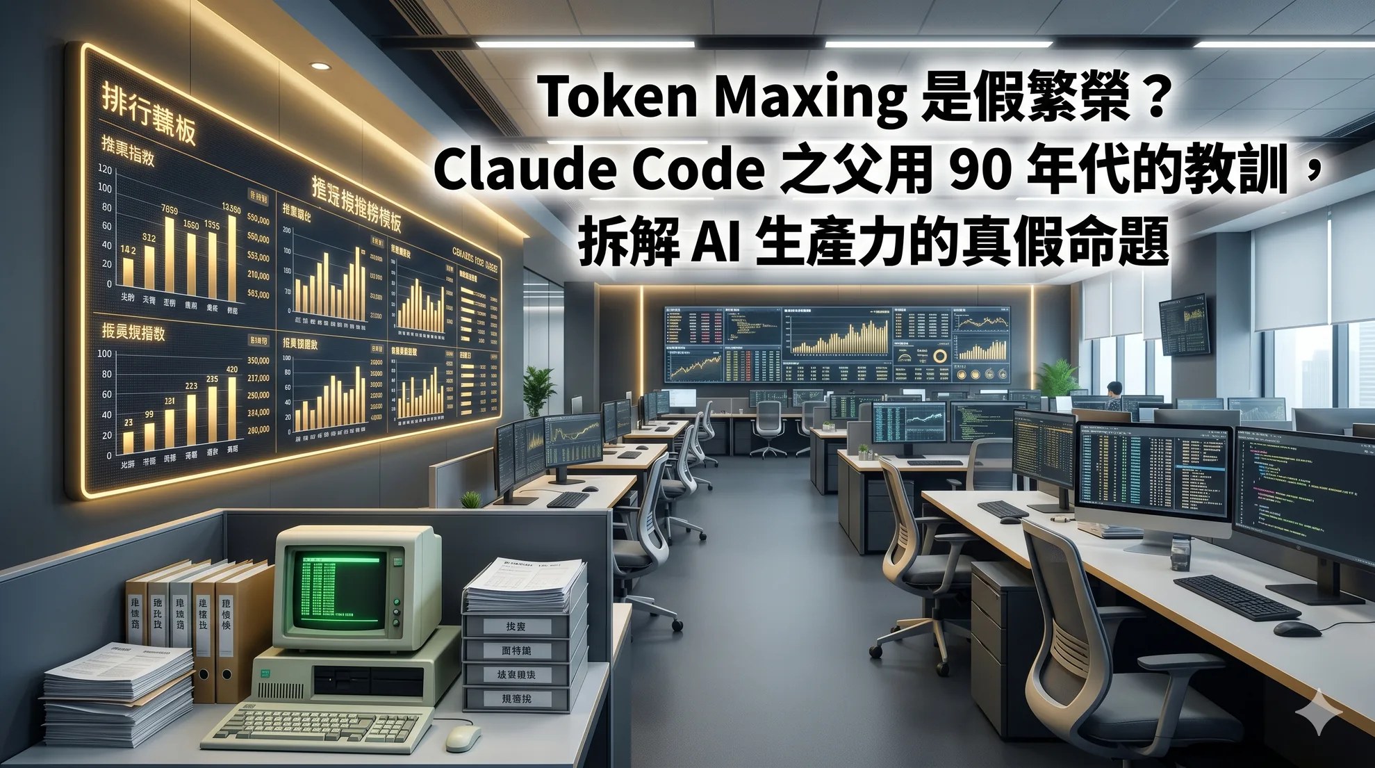 Token Maxing 是假繁榮？Claude Code 之父用 90 年代的教訓，拆解 AI 生產力的真假命題