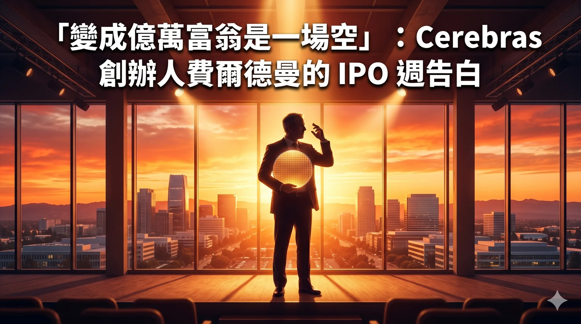 「變成億萬富翁是一場空」：Cerebras 創辦人費爾德曼的 IPO 週告白
