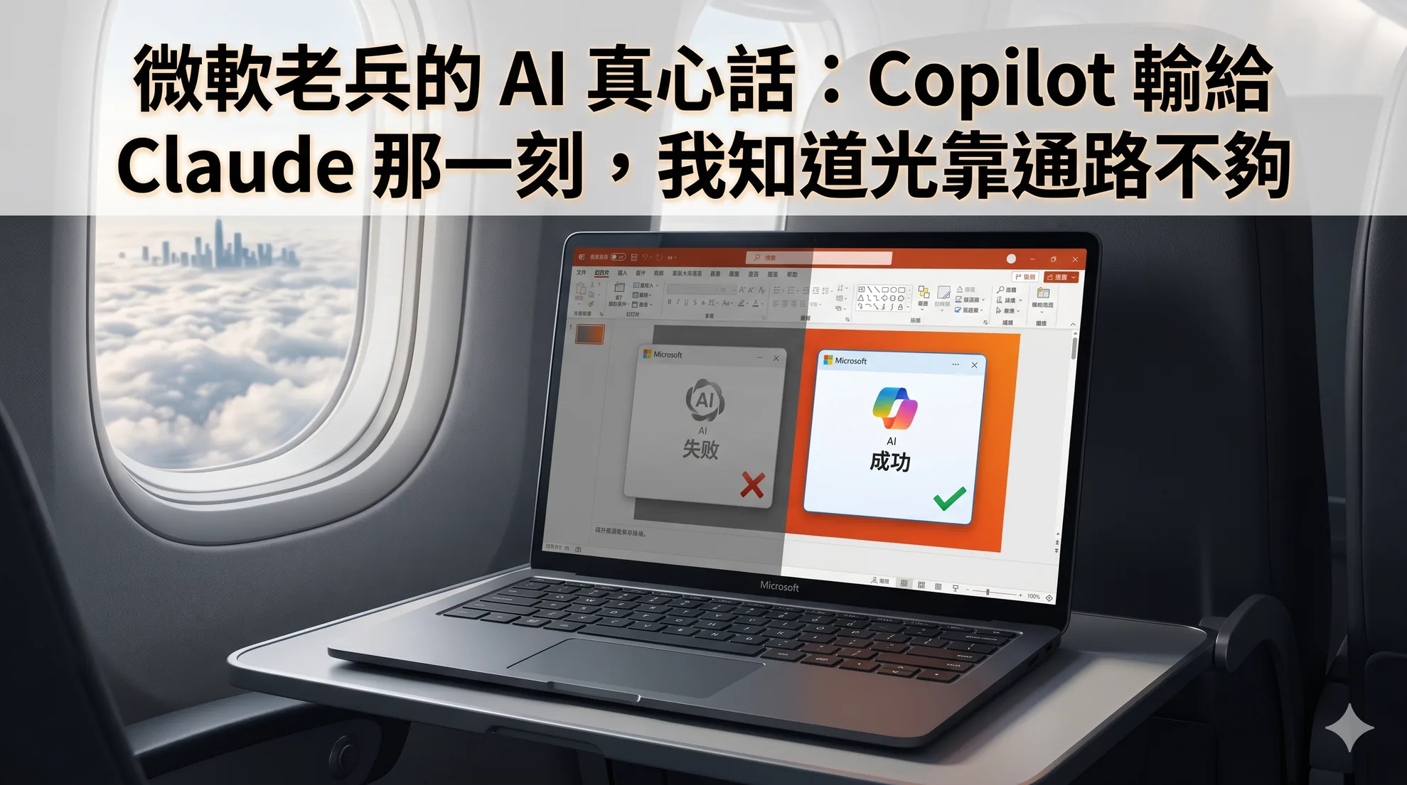 微軟老兵的 AI 真心話：Copilot 輸給 Claude 那一刻，我知道光靠通路不夠