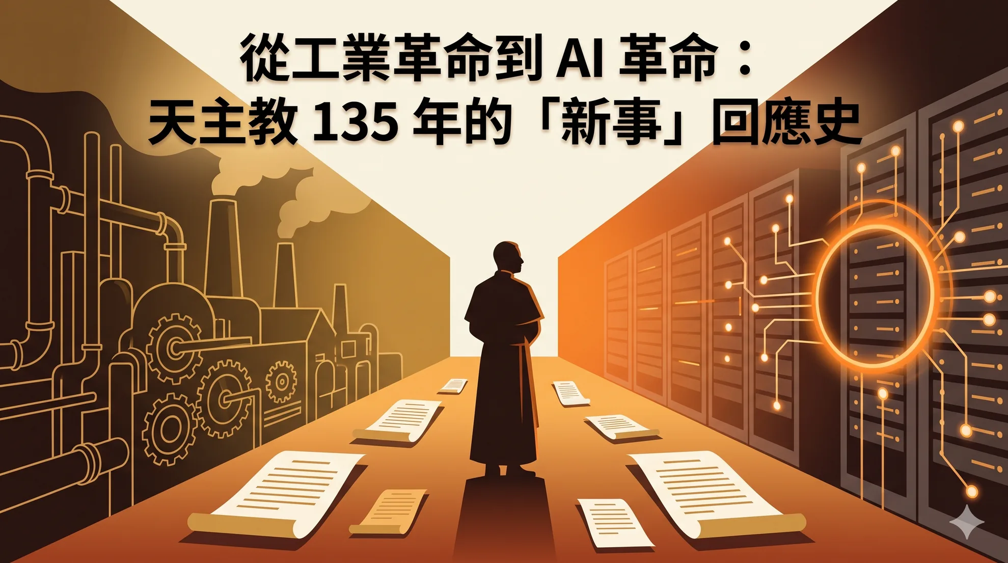 從工業革命到 AI 革命：天主教 135 年的「新事」回應史
