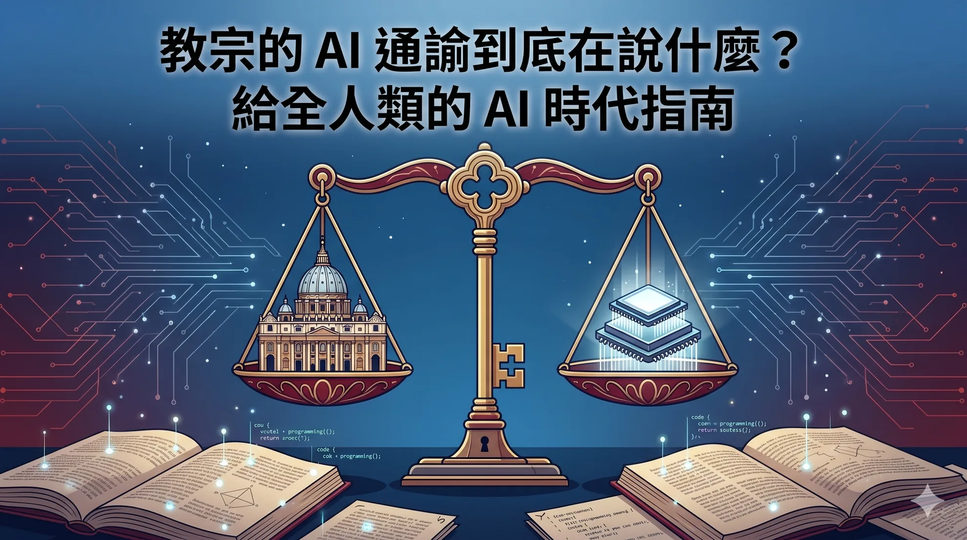 教宗的 AI 通諭到底在說什麼?給全人類的 AI 時代指南