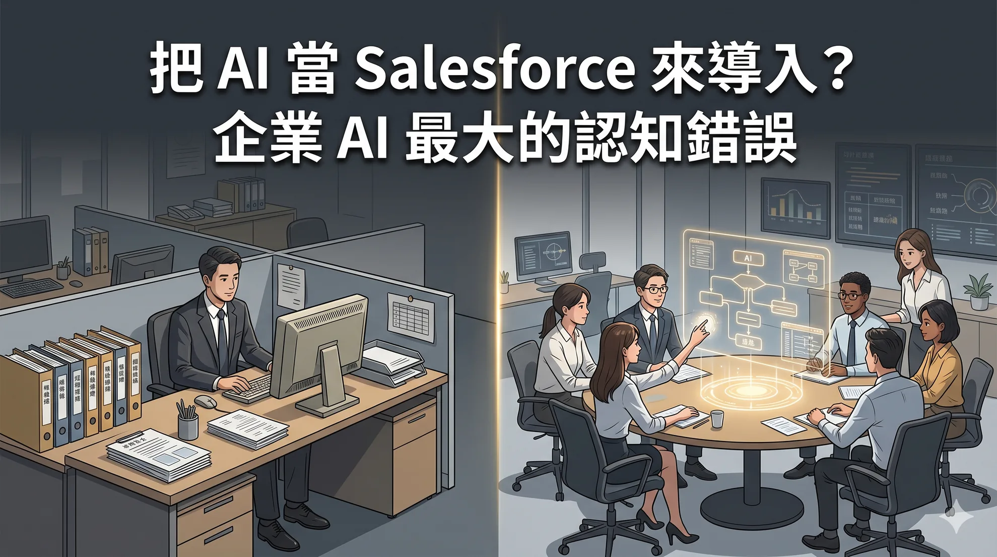 把 AI 當 Salesforce 來導入？企業 AI 最大的認知錯誤
