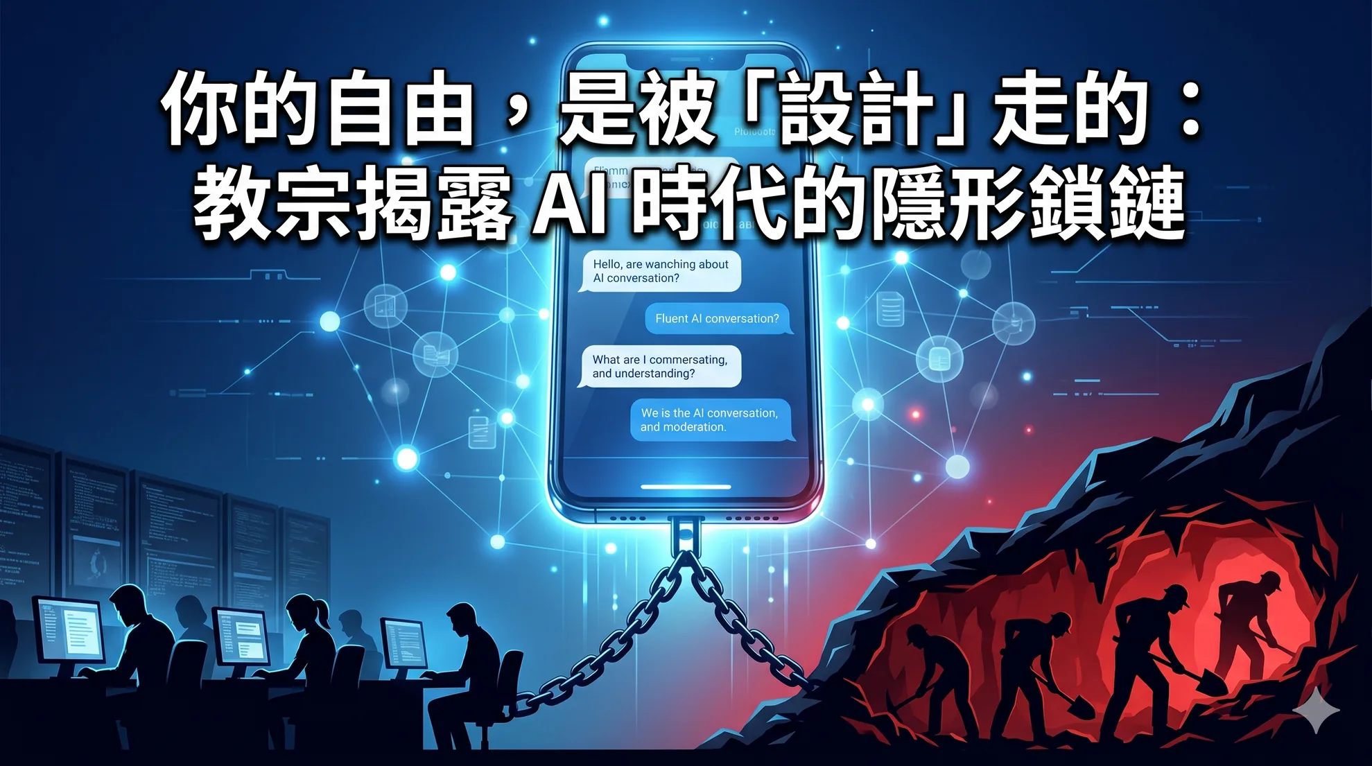 你的自由,是被「設計」走的:教宗揭露 AI 時代的隱形鎖鏈