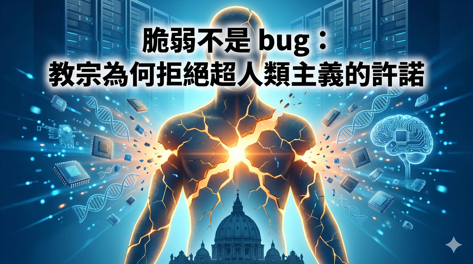 脆弱不是 bug:教宗為何拒絕超人類主義的許諾