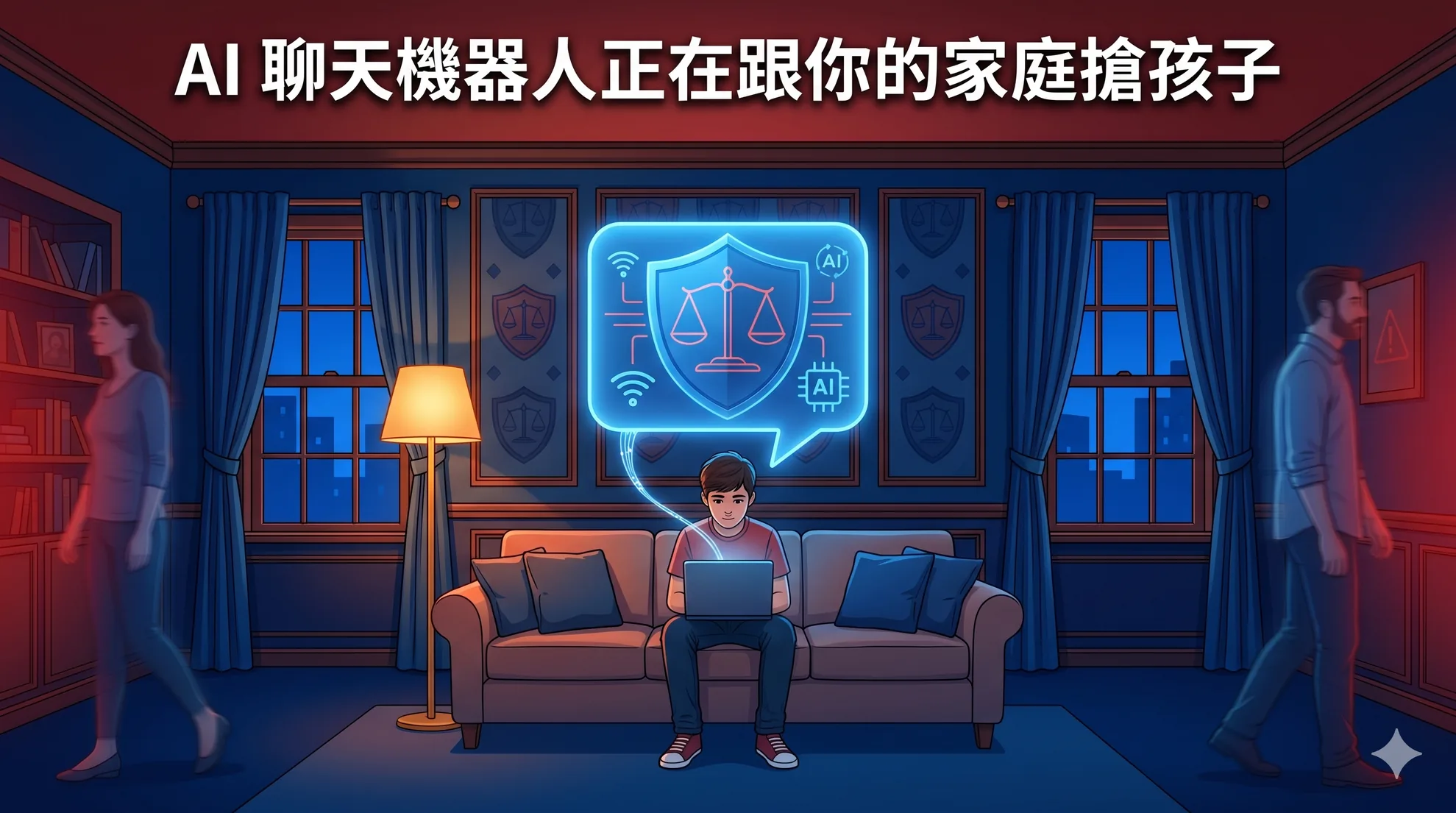 AI 聊天機器人正在跟你的家庭搶孩子