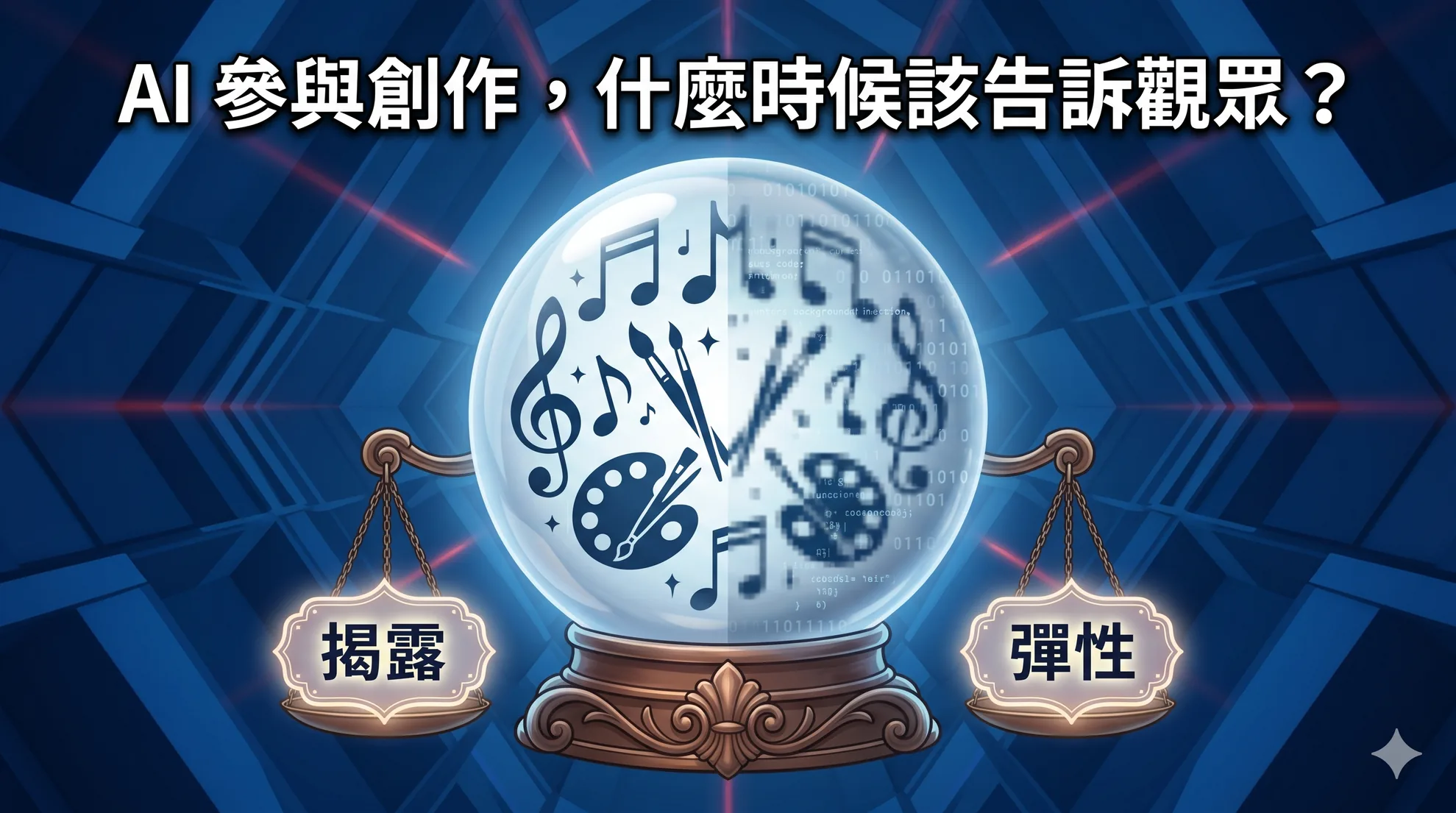 AI 參與創作,什麼時候該告訴觀眾?