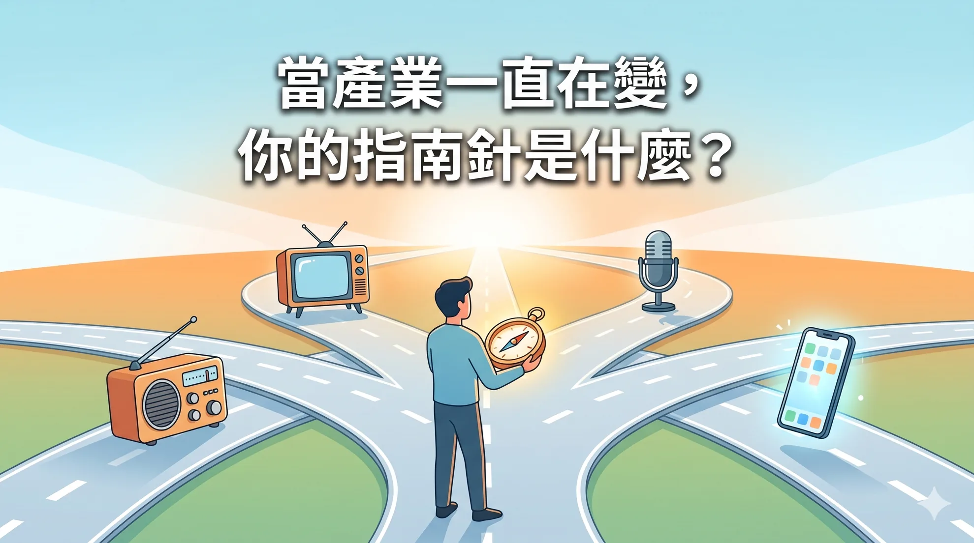 當產業一直在變，你的指南針是什麼？
