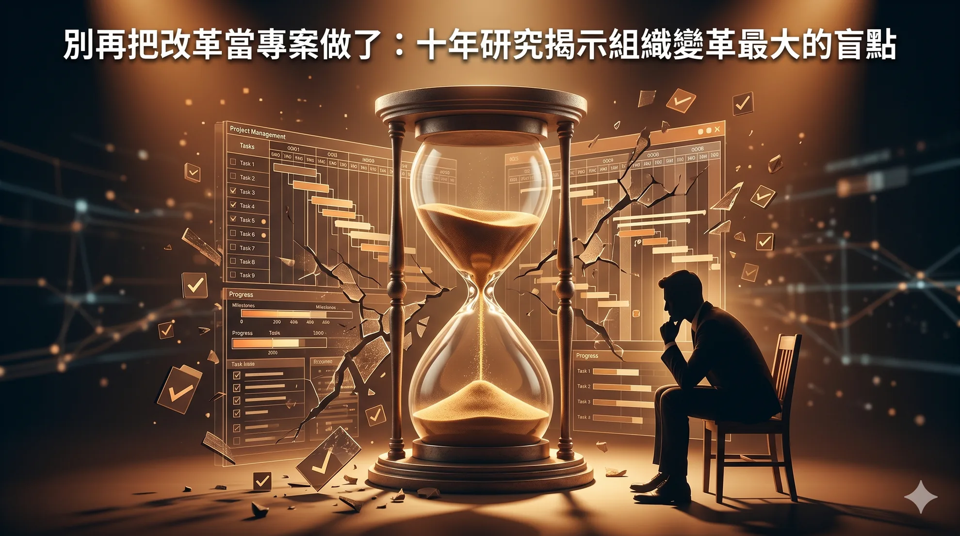 別再把改革當專案做了：十年研究揭示組織變革最大的盲點