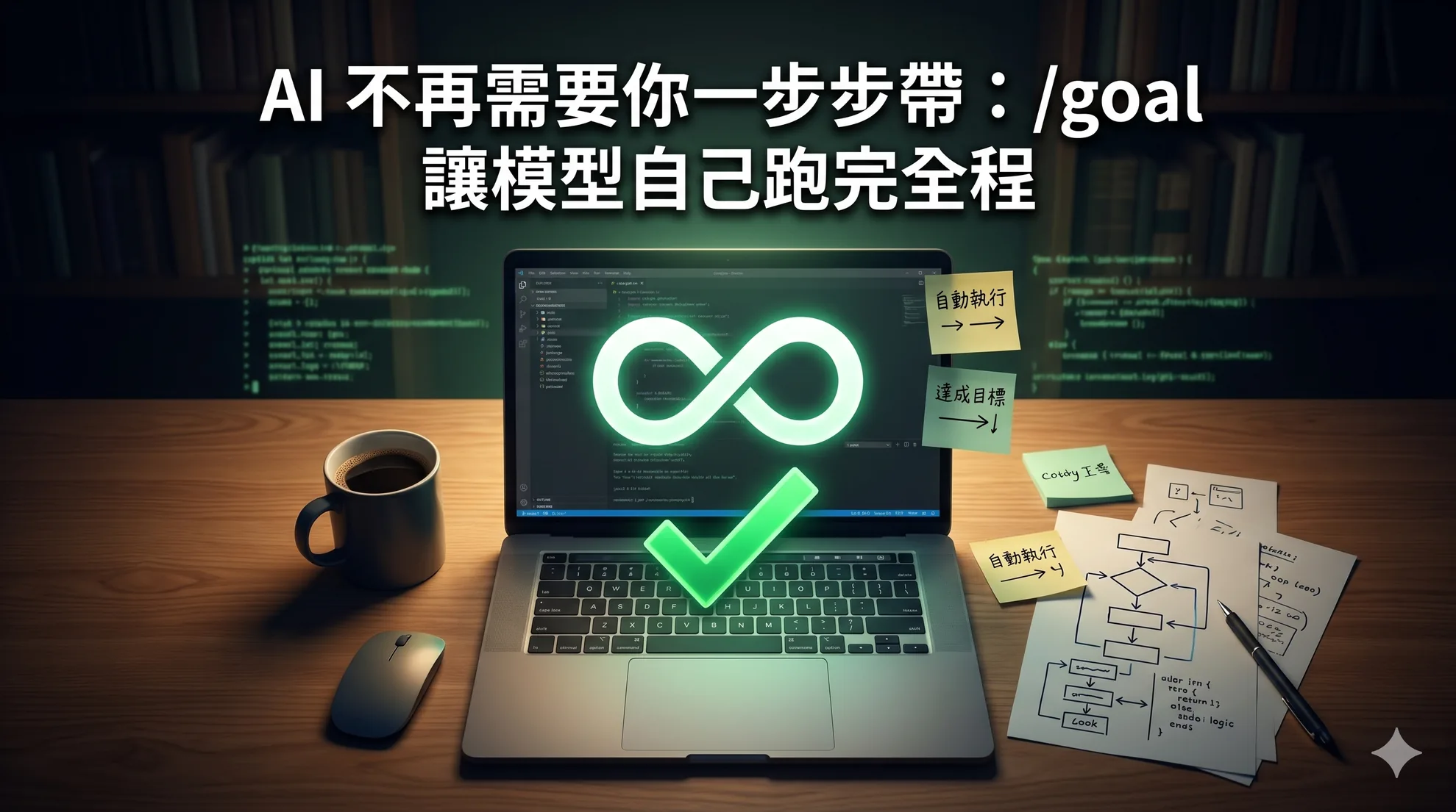 AI 不再需要你一步步帶:/goal 讓模型自己跑完全程