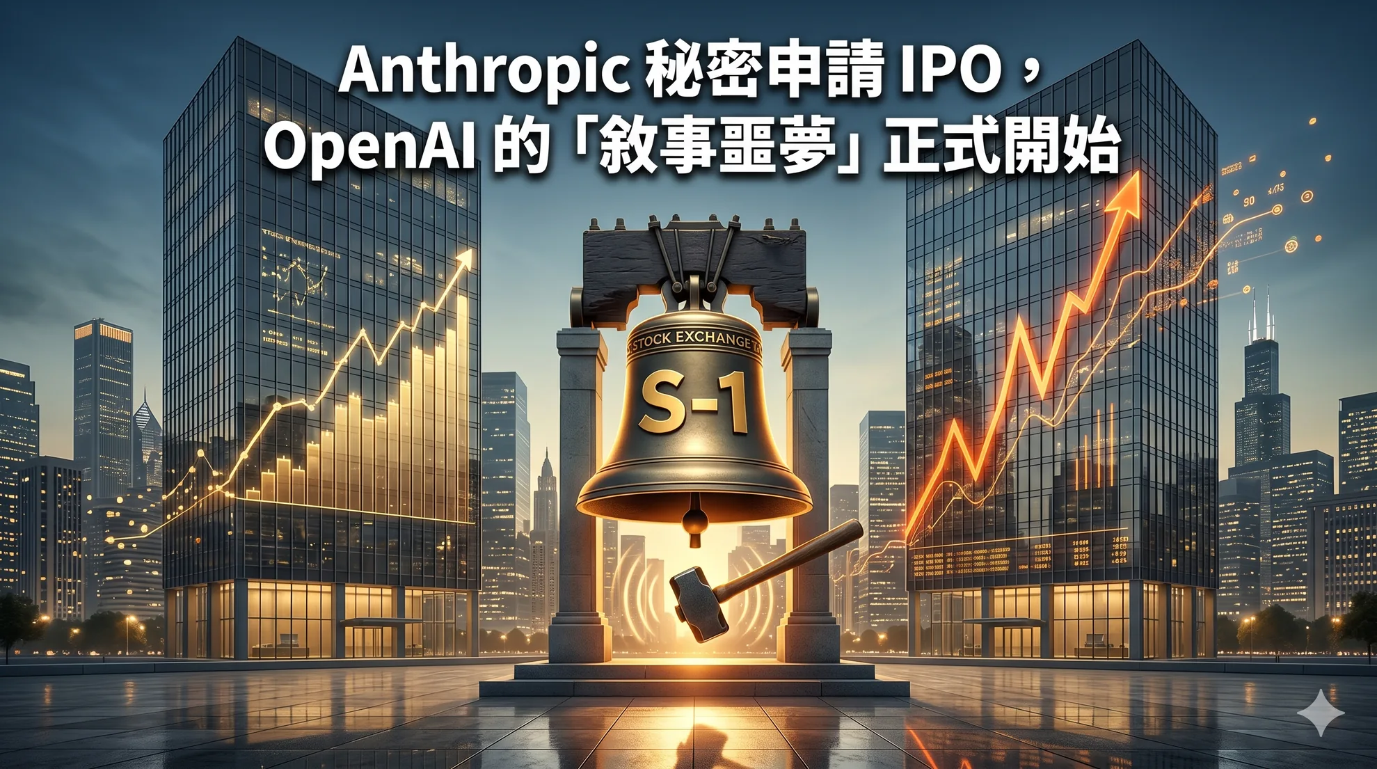 Anthropic 秘密申請 IPO，OpenAI 的「敘事噩夢」正式開始