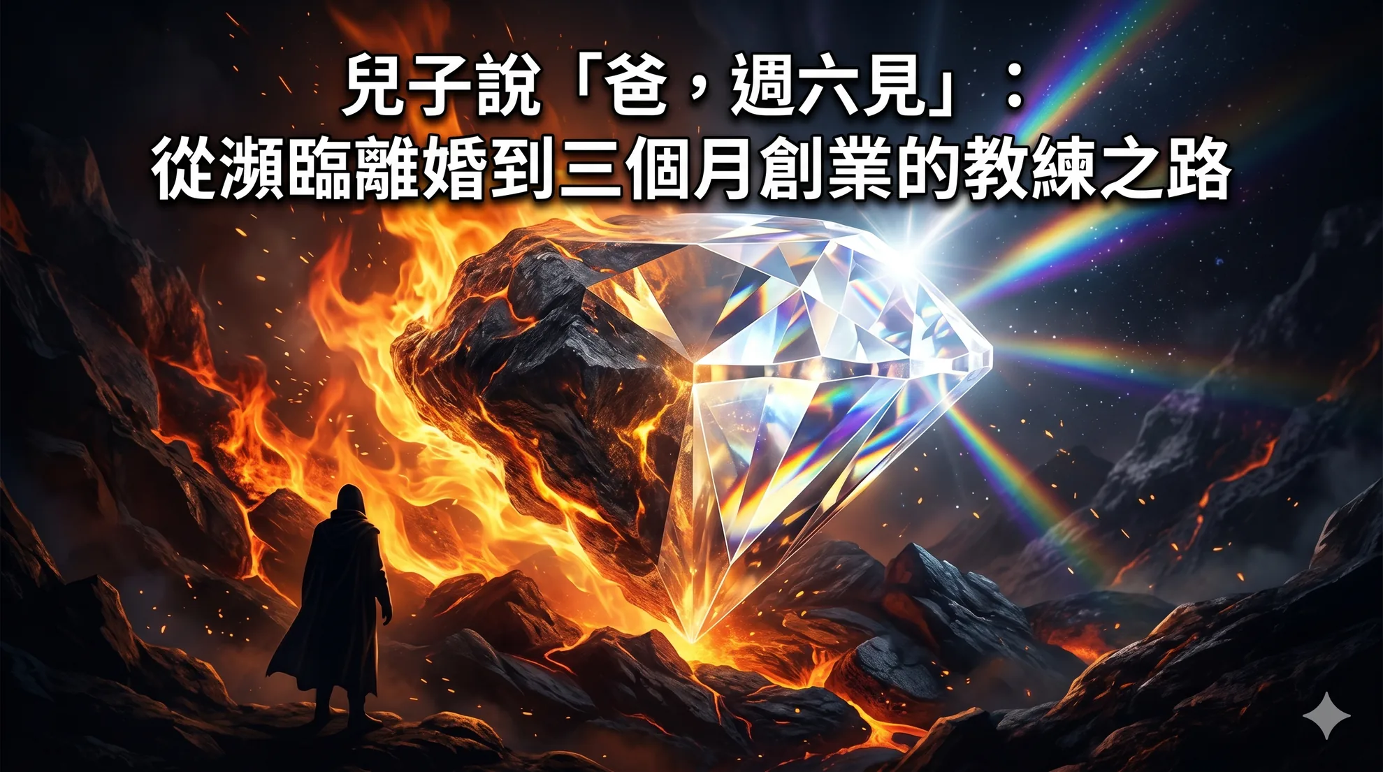 兒子說「爸，週六見」：從瀕臨離婚到三個月創業的教練之路
