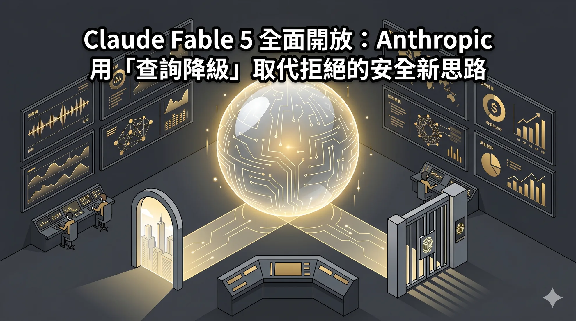 Claude Fable 5 全面開放：Anthropic 用「查詢降級」取代拒絕的安全新思路